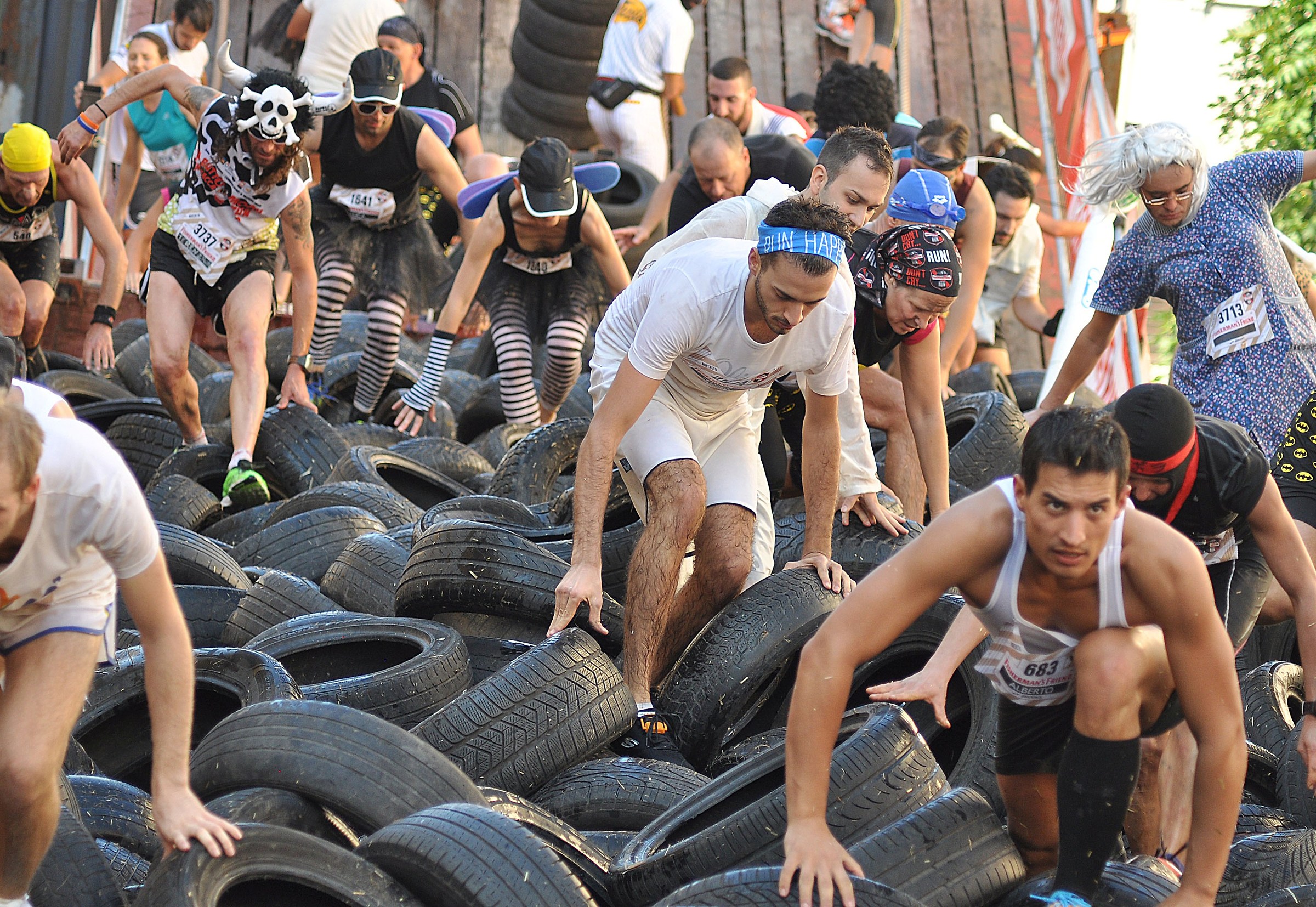 there are no obstacles for daredevils