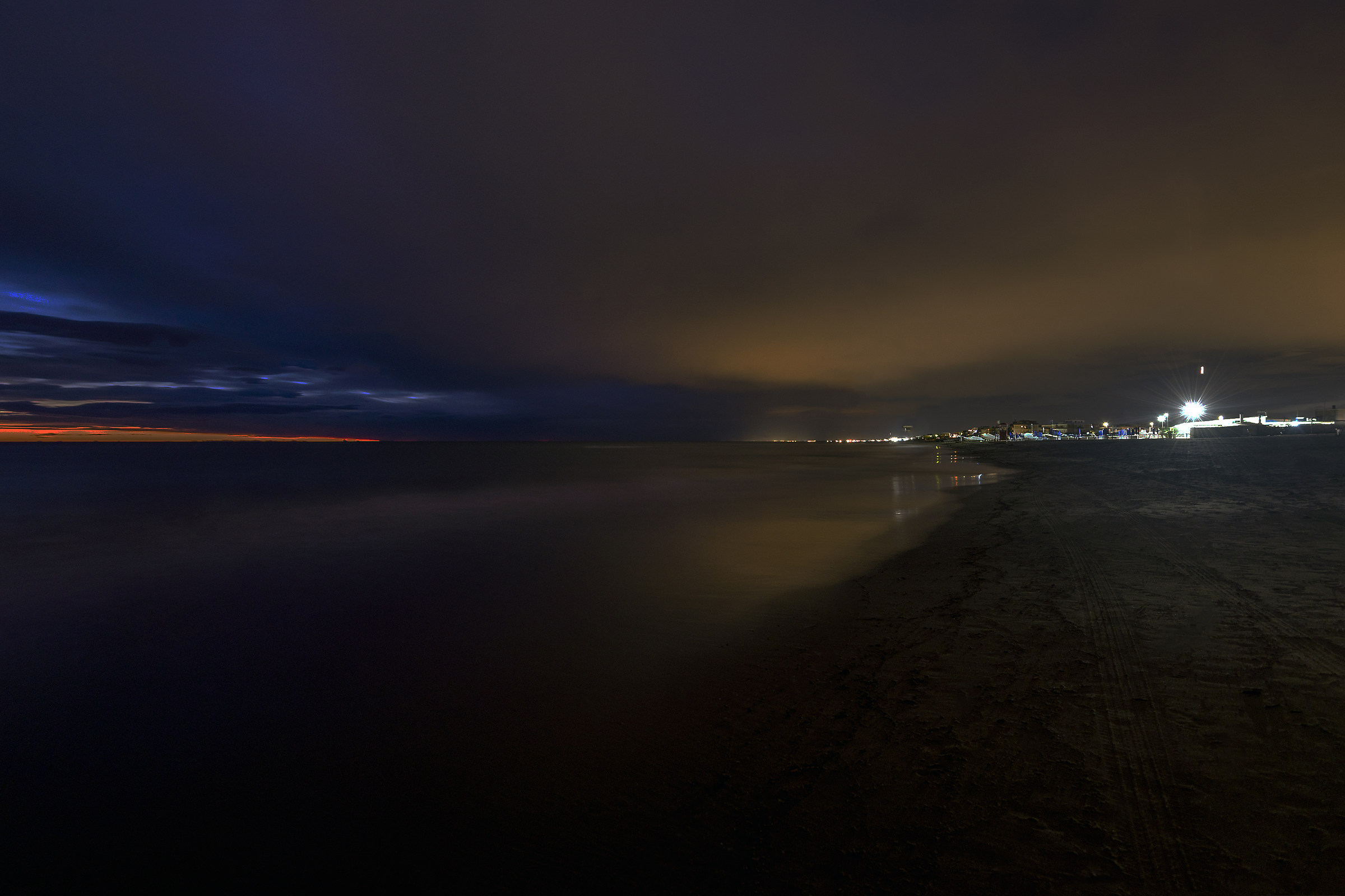 Crepuscolo ad Ardea Marina