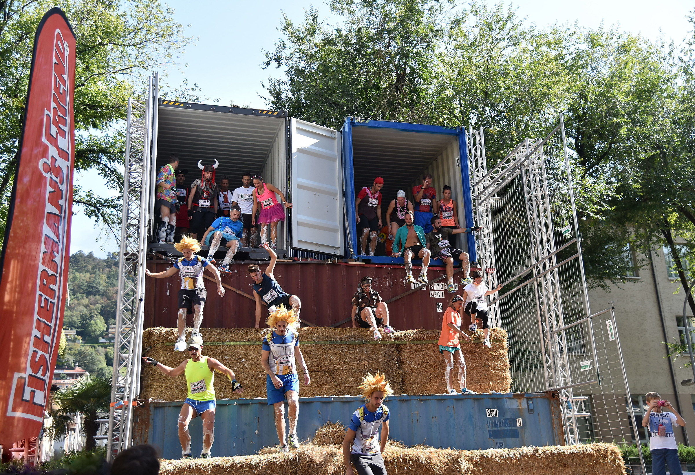 uno dei tanti ostacoli