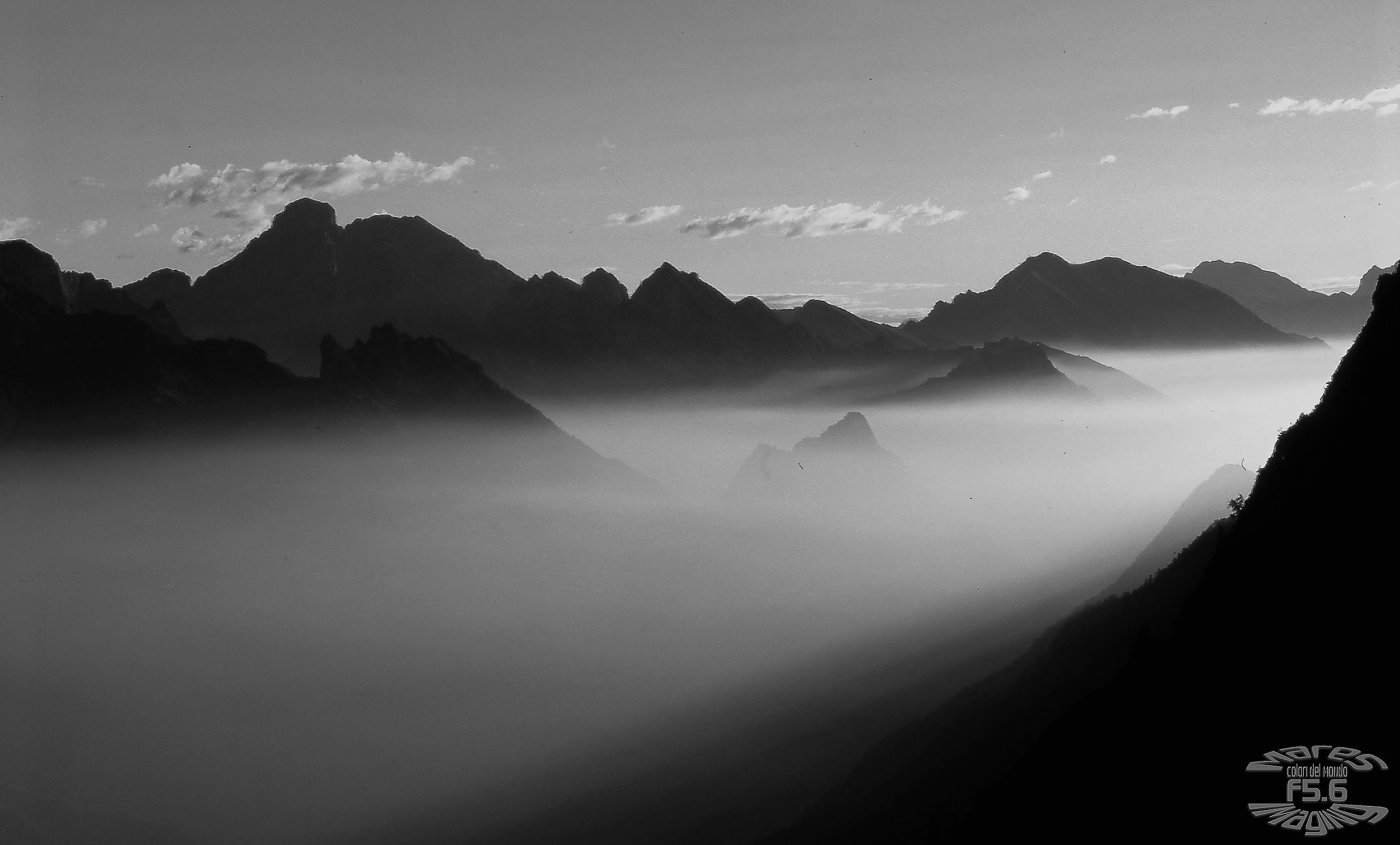 Alba in arrivo sulla Valle Falcina