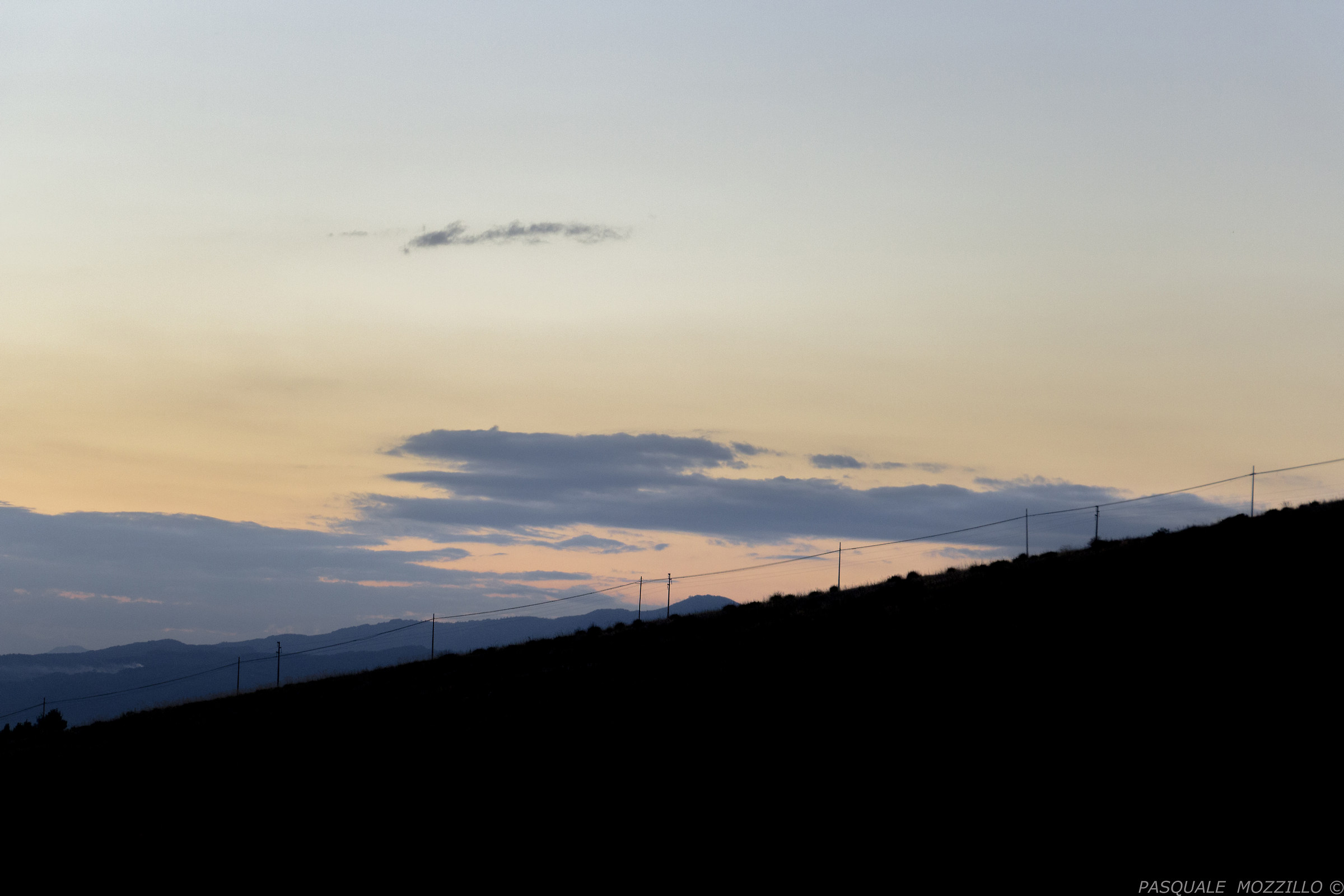 the day is coming down