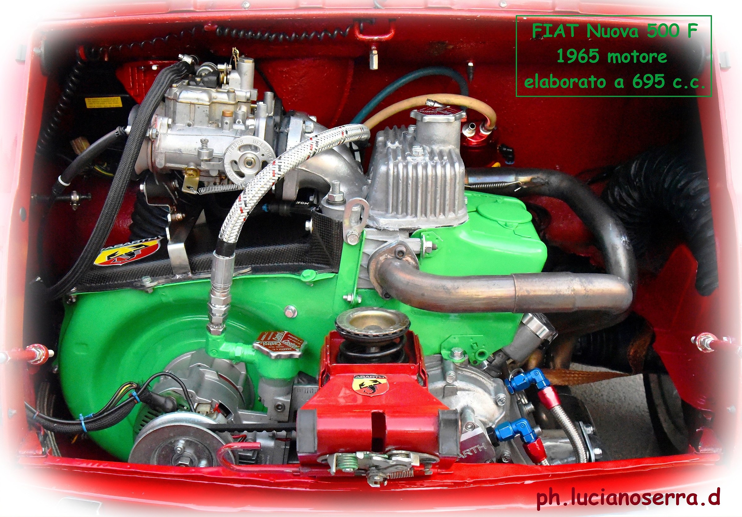 New Fiat 500 D - 1965 transformed