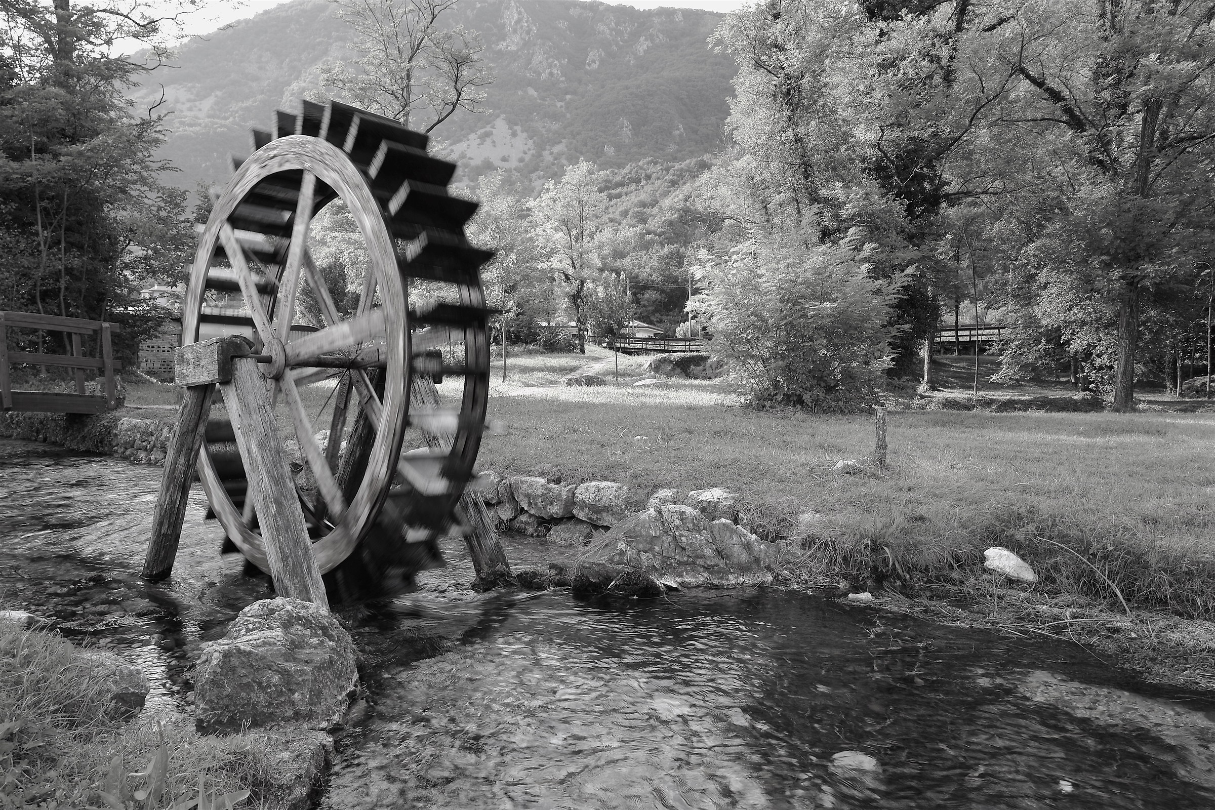 ruota senza mulino