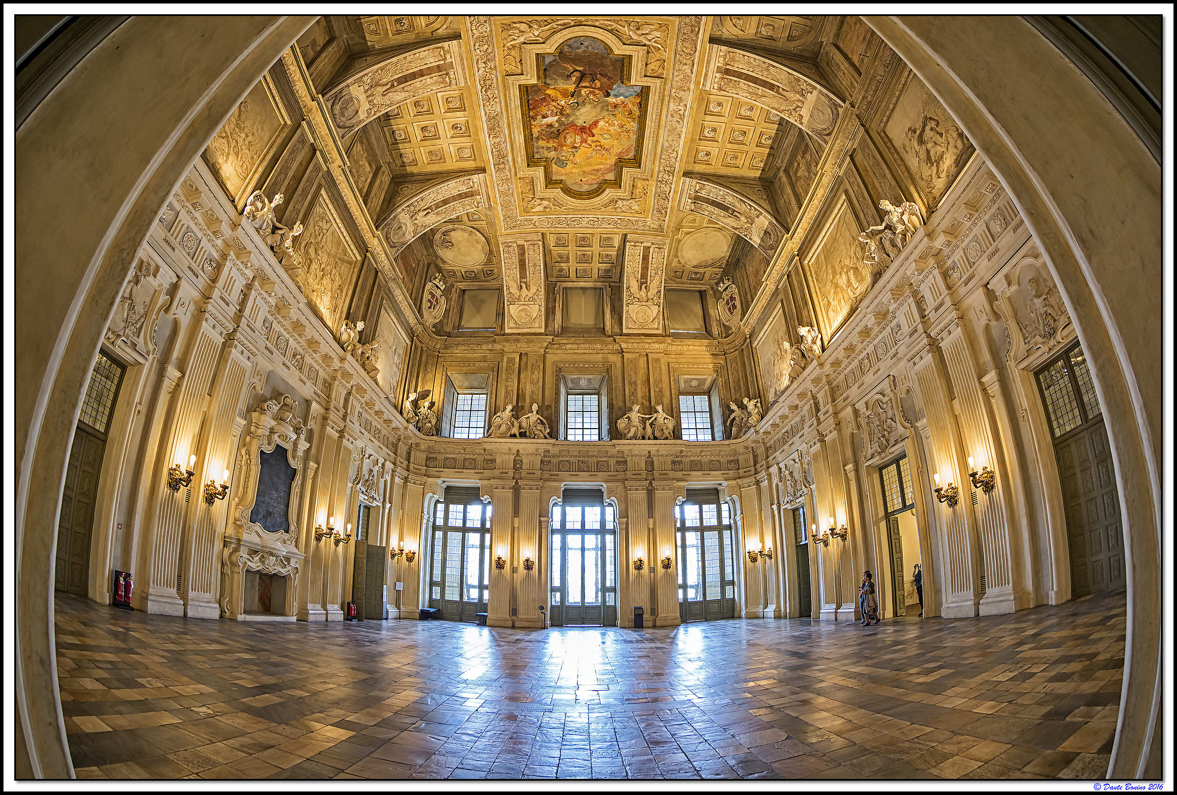The Grand'Aula Senate at Palazzo Madama