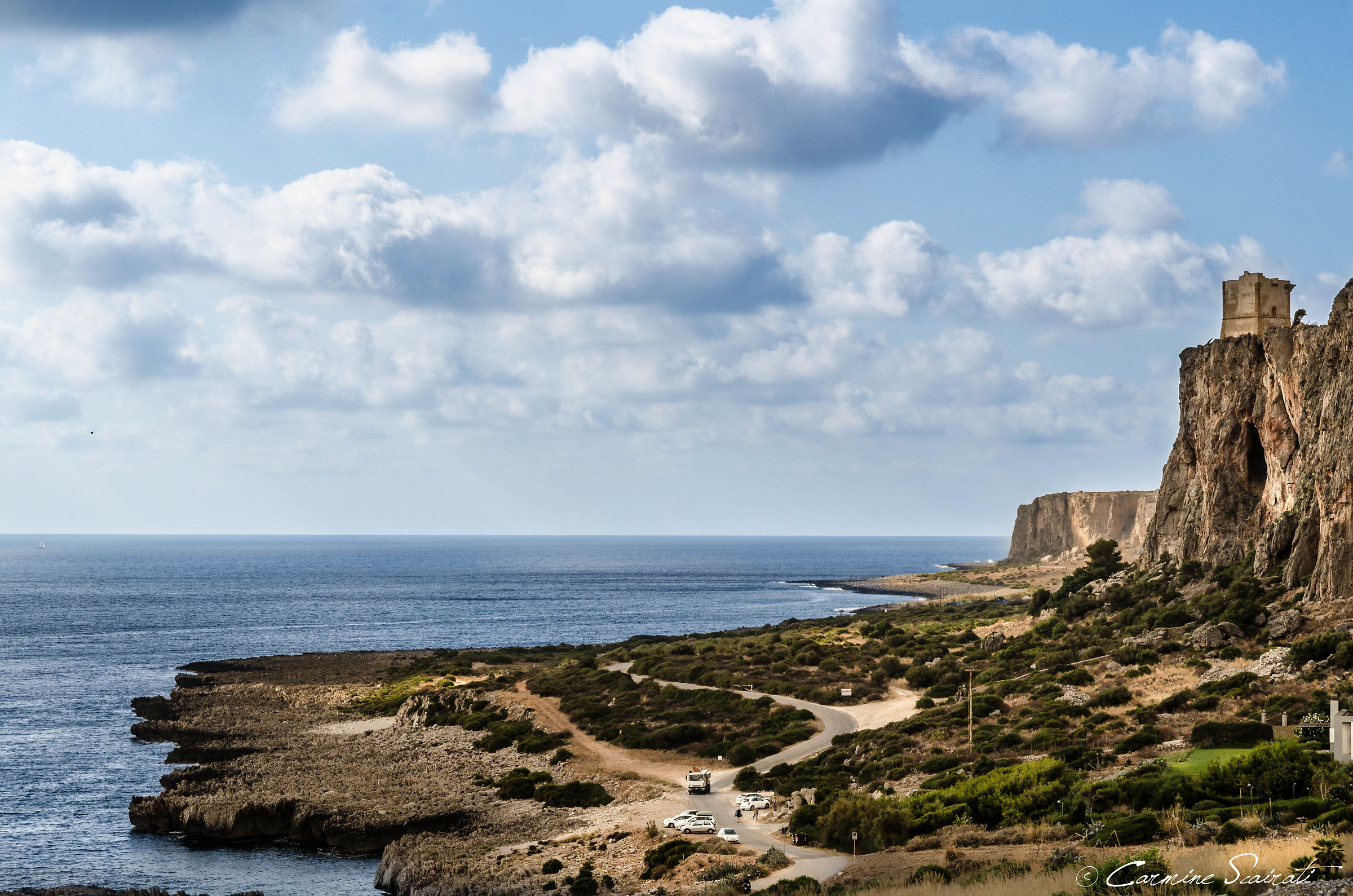 Landscape Sicilian coast