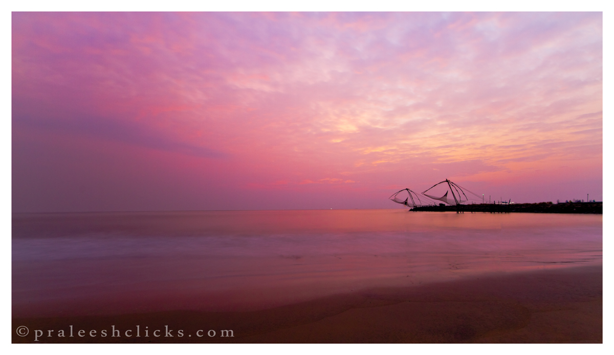 Sunset from Palliuram (Munambam)
