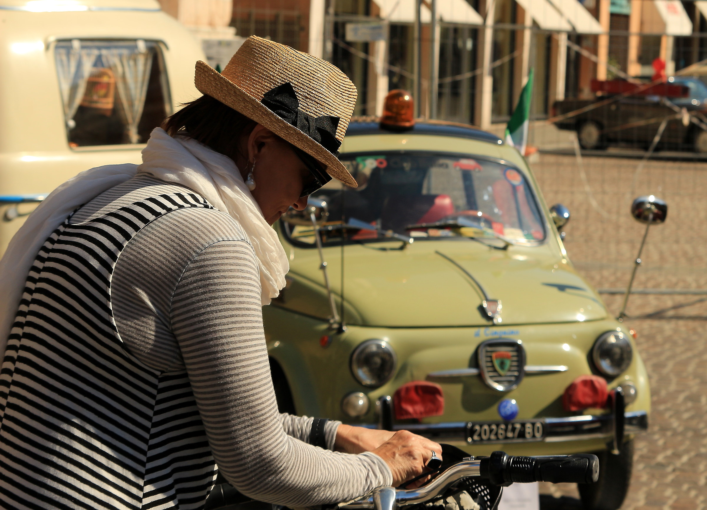 Auto vintage bikes in Ferrara