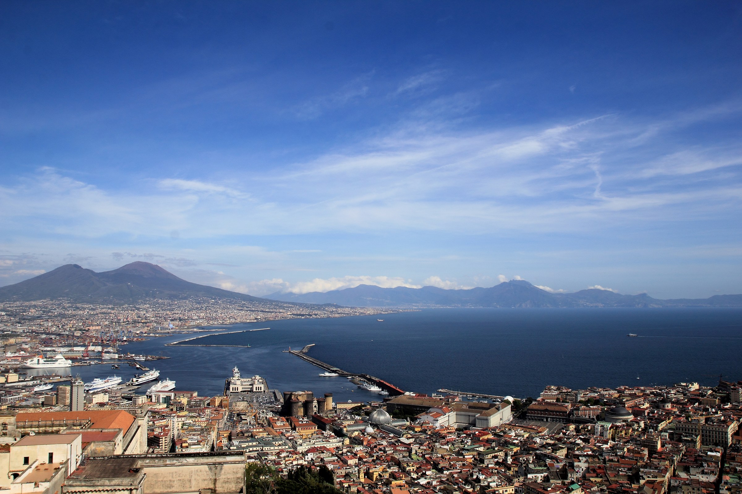 napoli ista from Castel sant'elmo