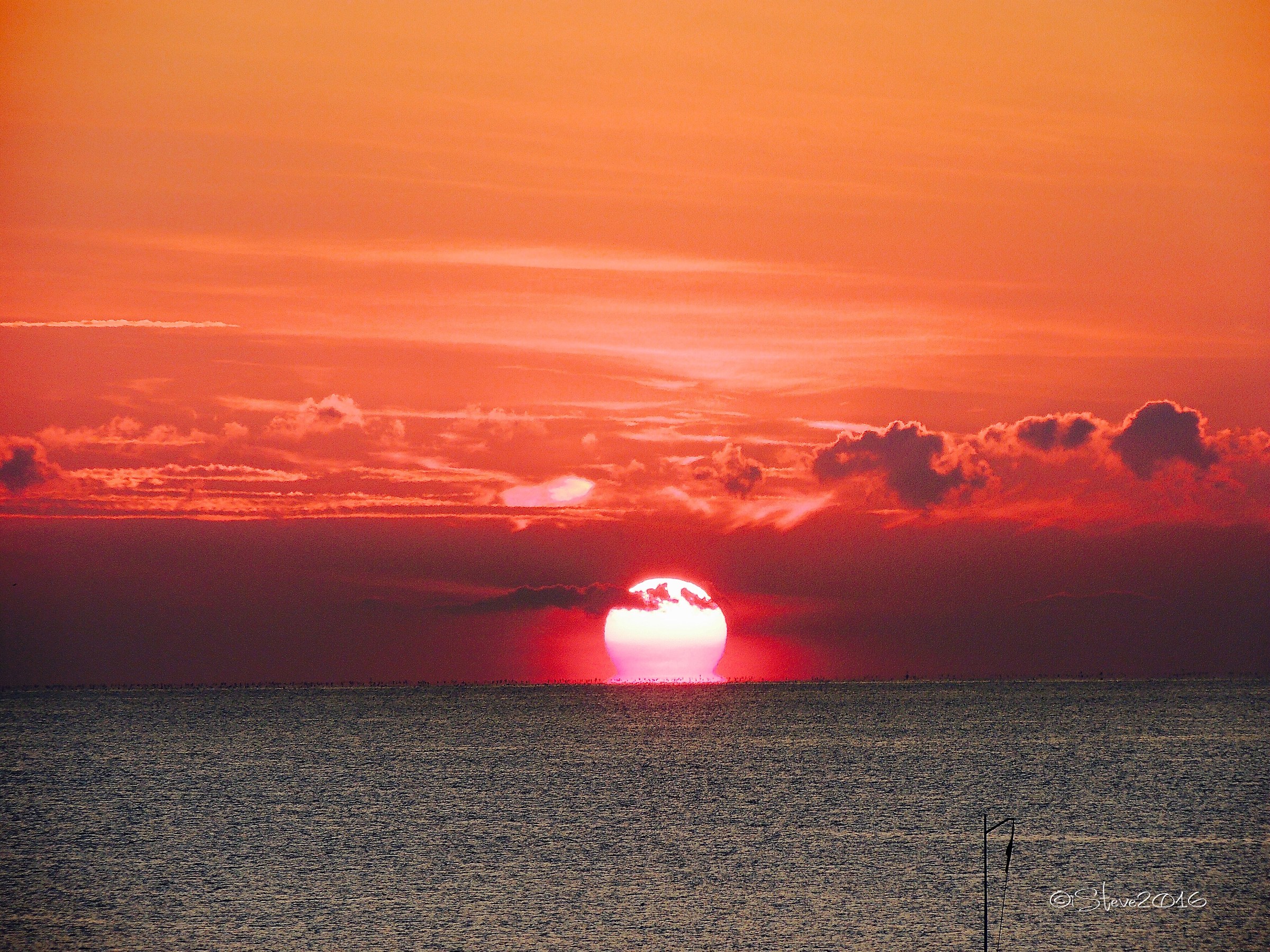 Alba in Rimini, spectacular!