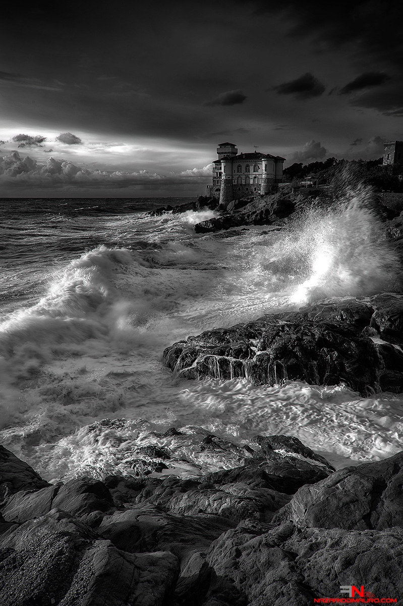 Calafuria and the strength of the sea ...