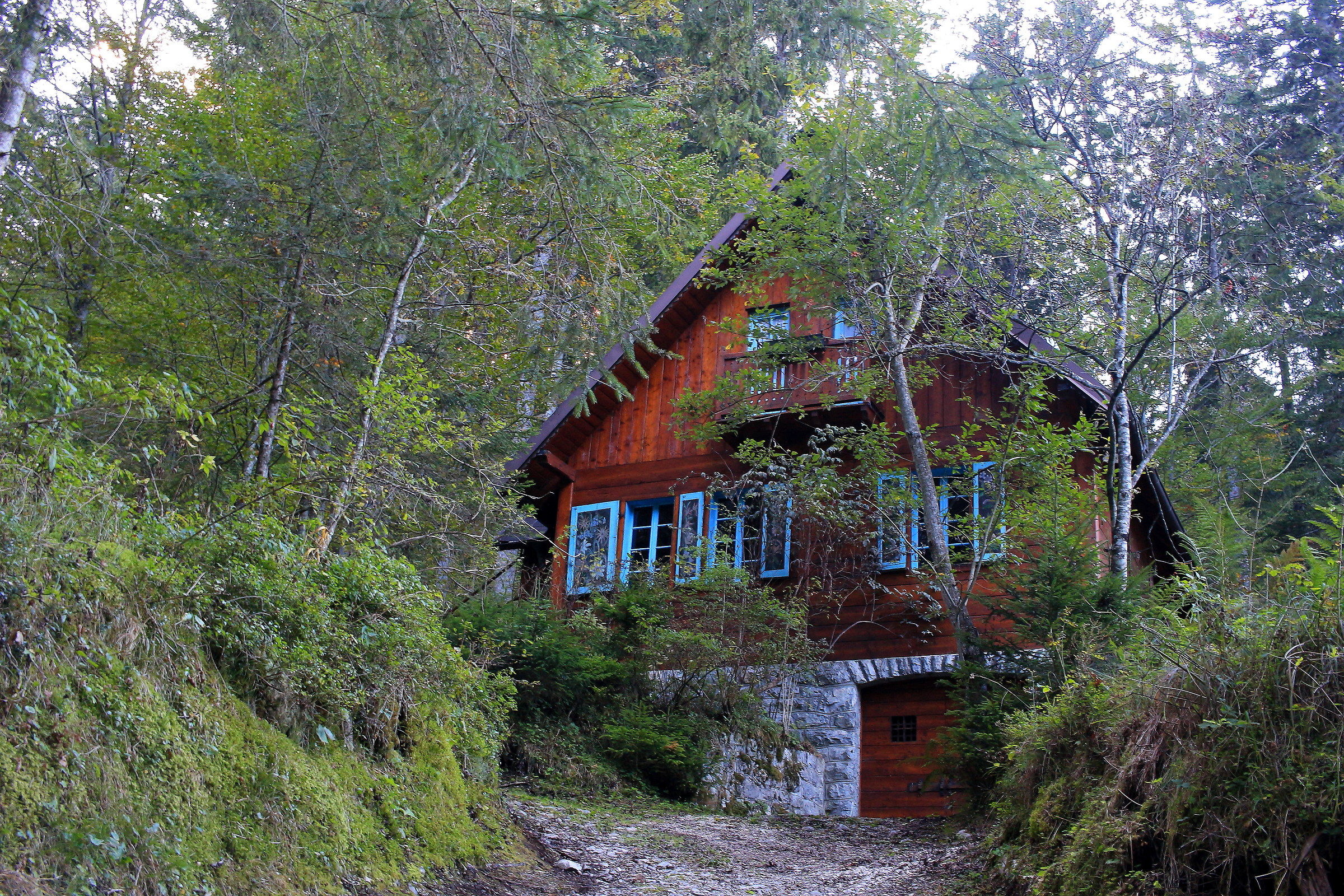 Little house on Lake Tovel