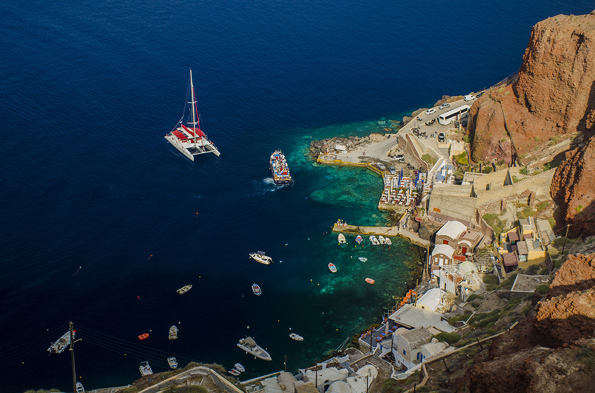 Porto di Oia (Santorini)