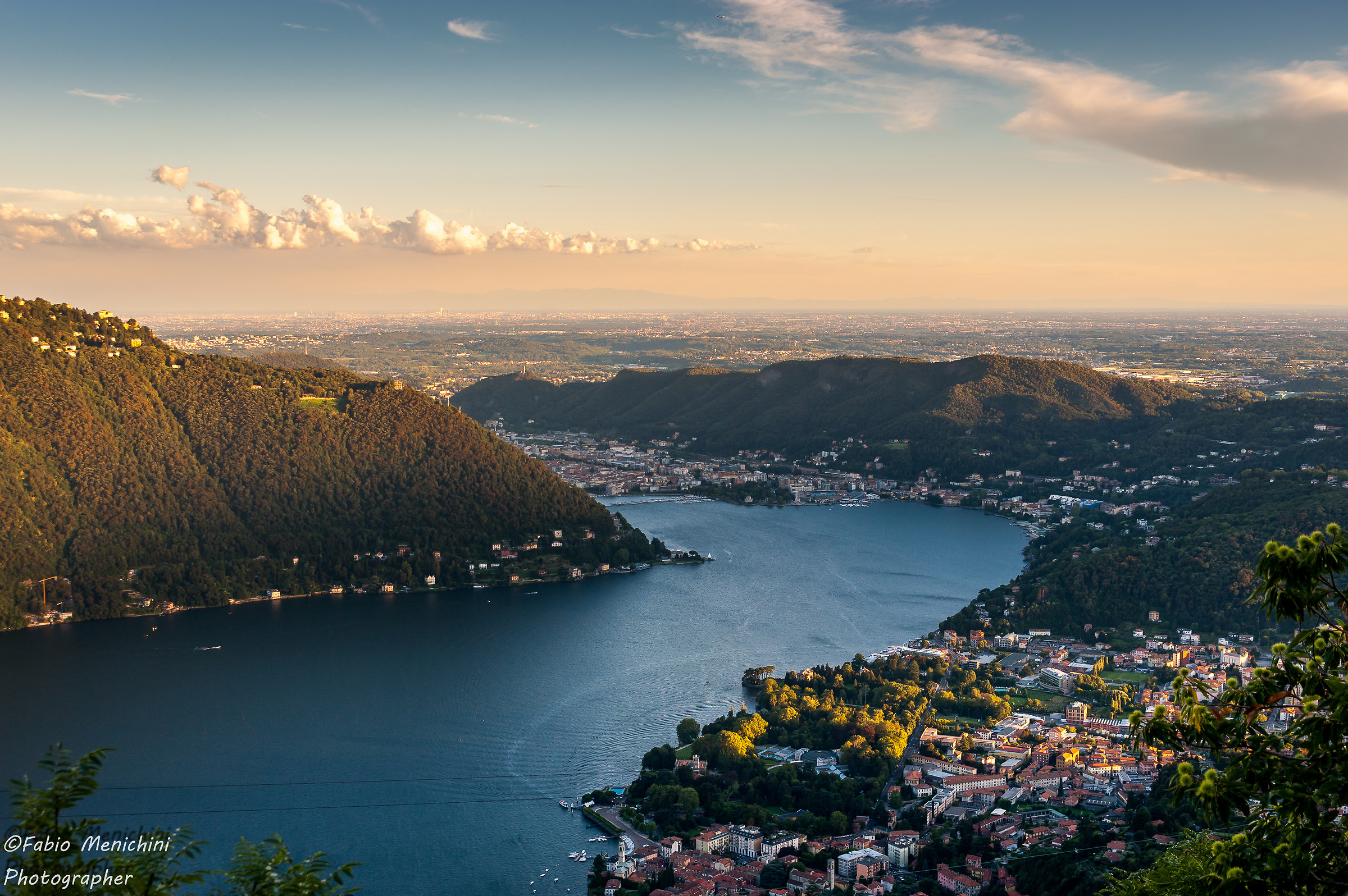 climbing to Mount Bisbino