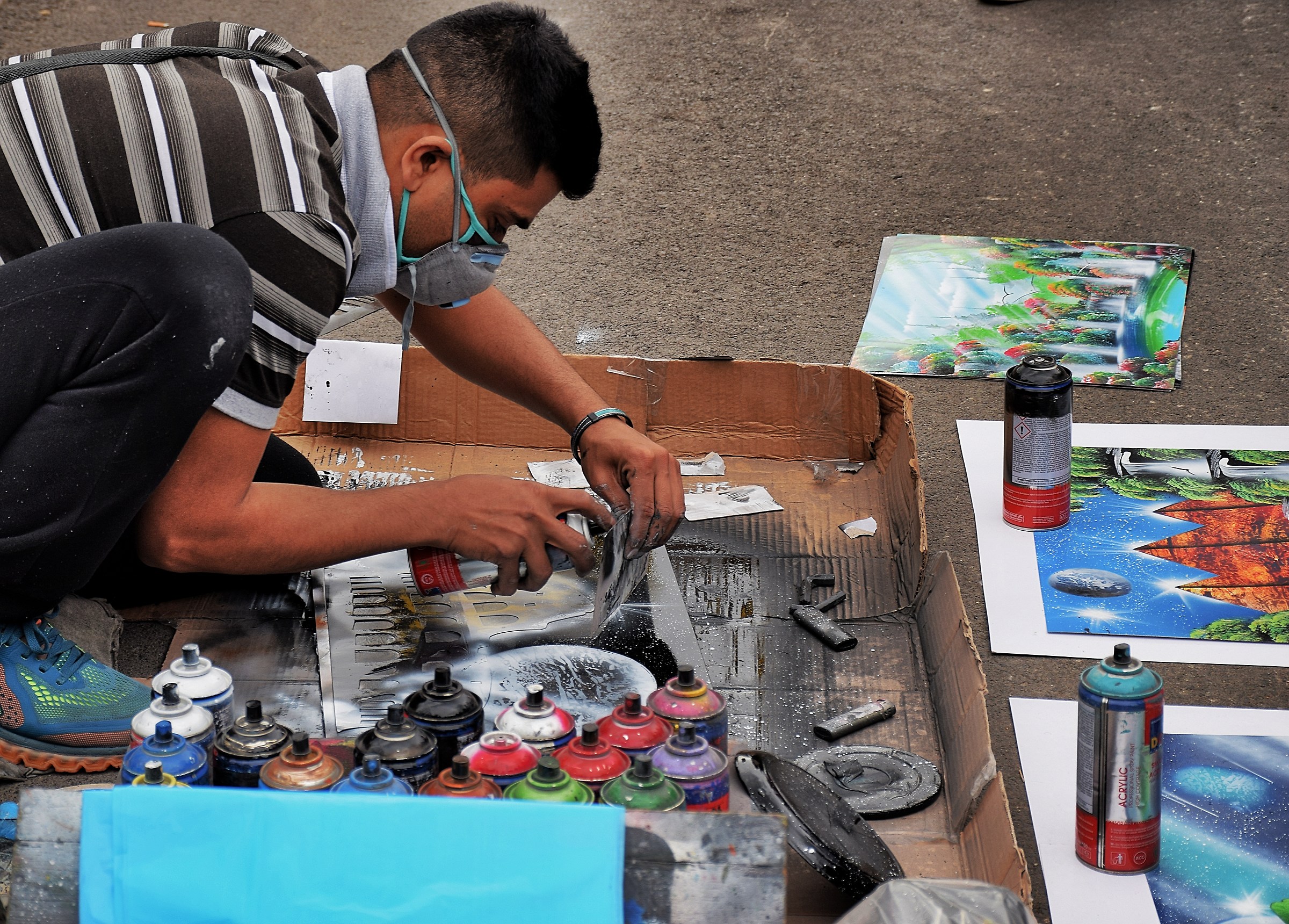 work of art in a few minutes ..