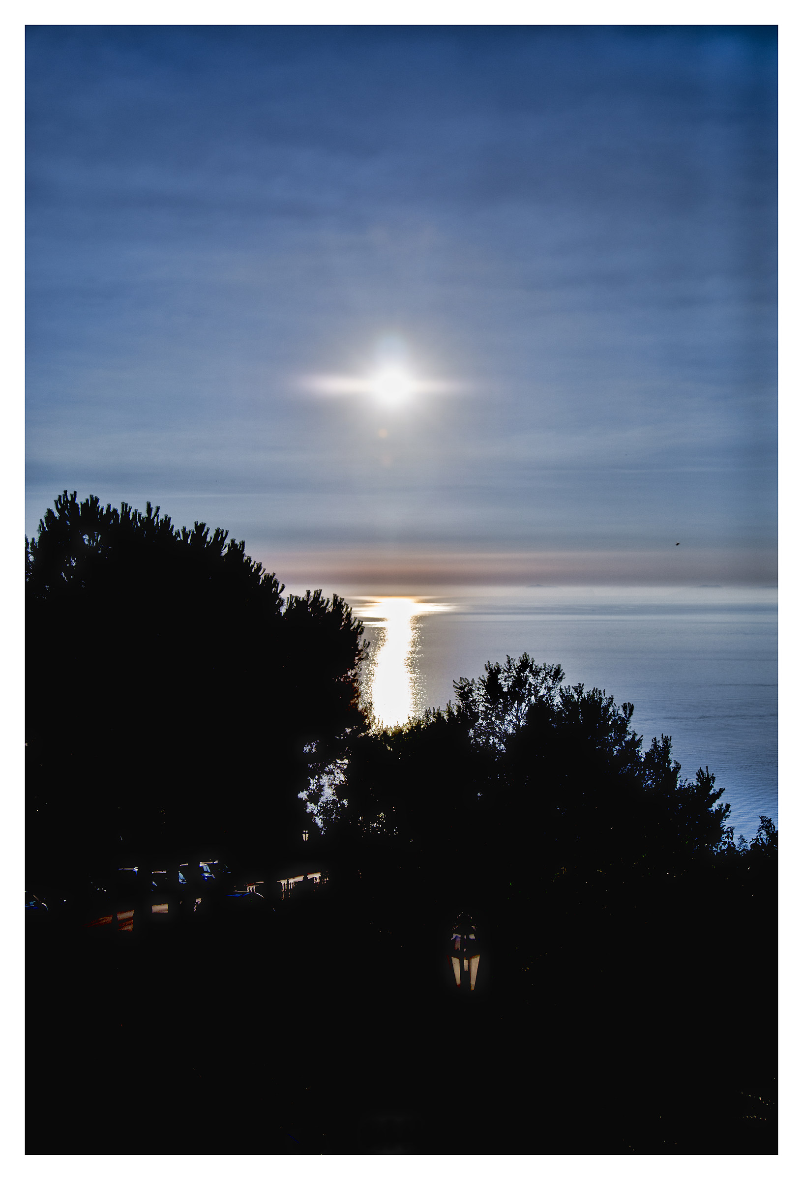 Sunset from Castellabate