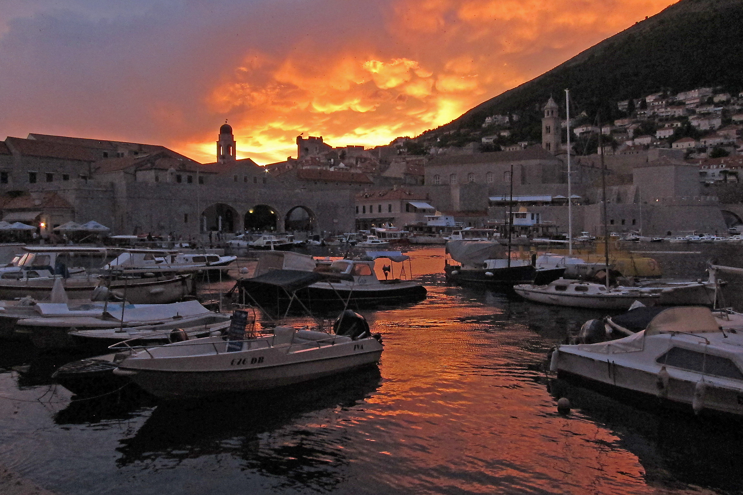 Sunset dubrovnik