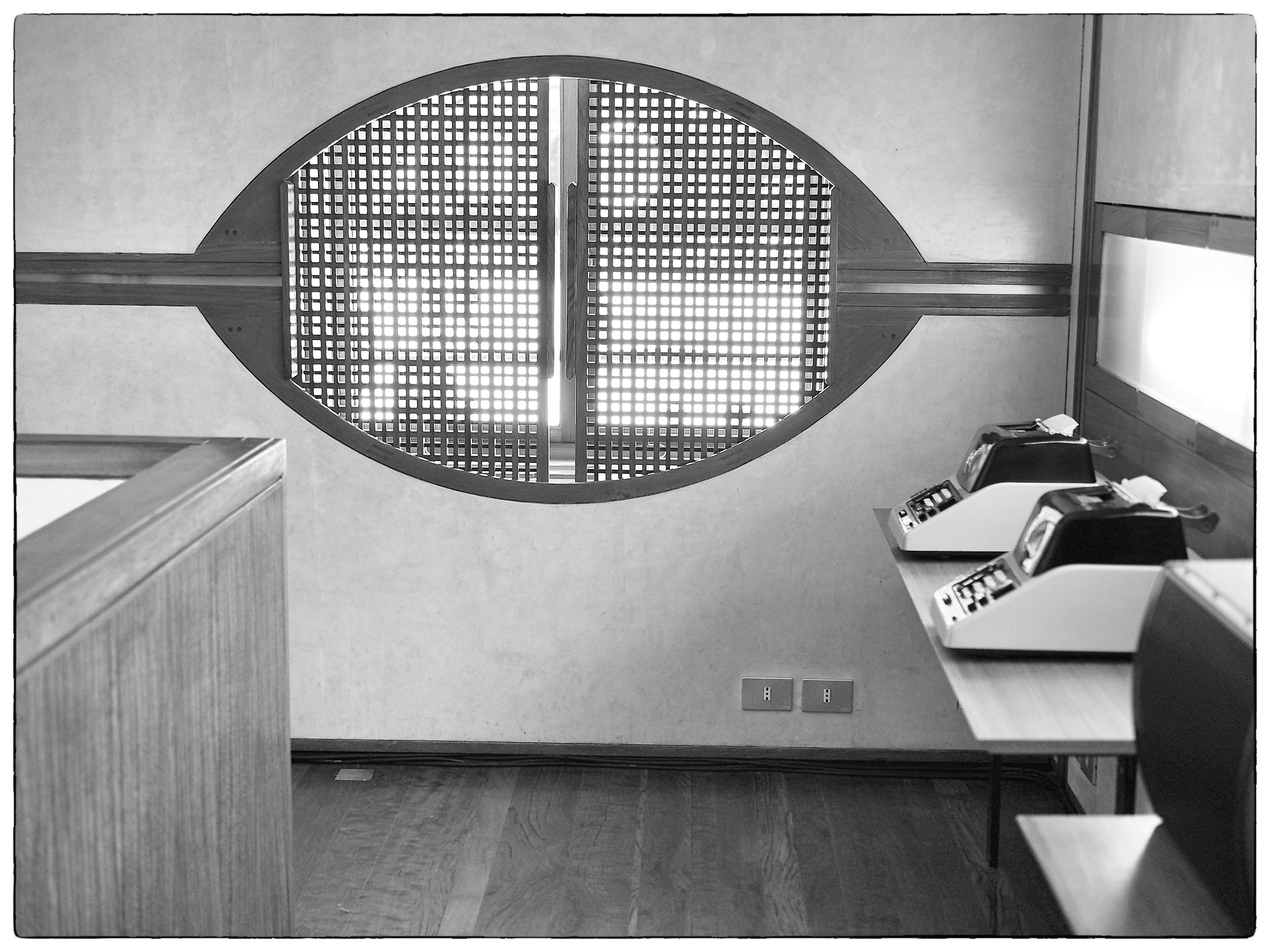 Olivetti shop venice, window on Piazza s.marco