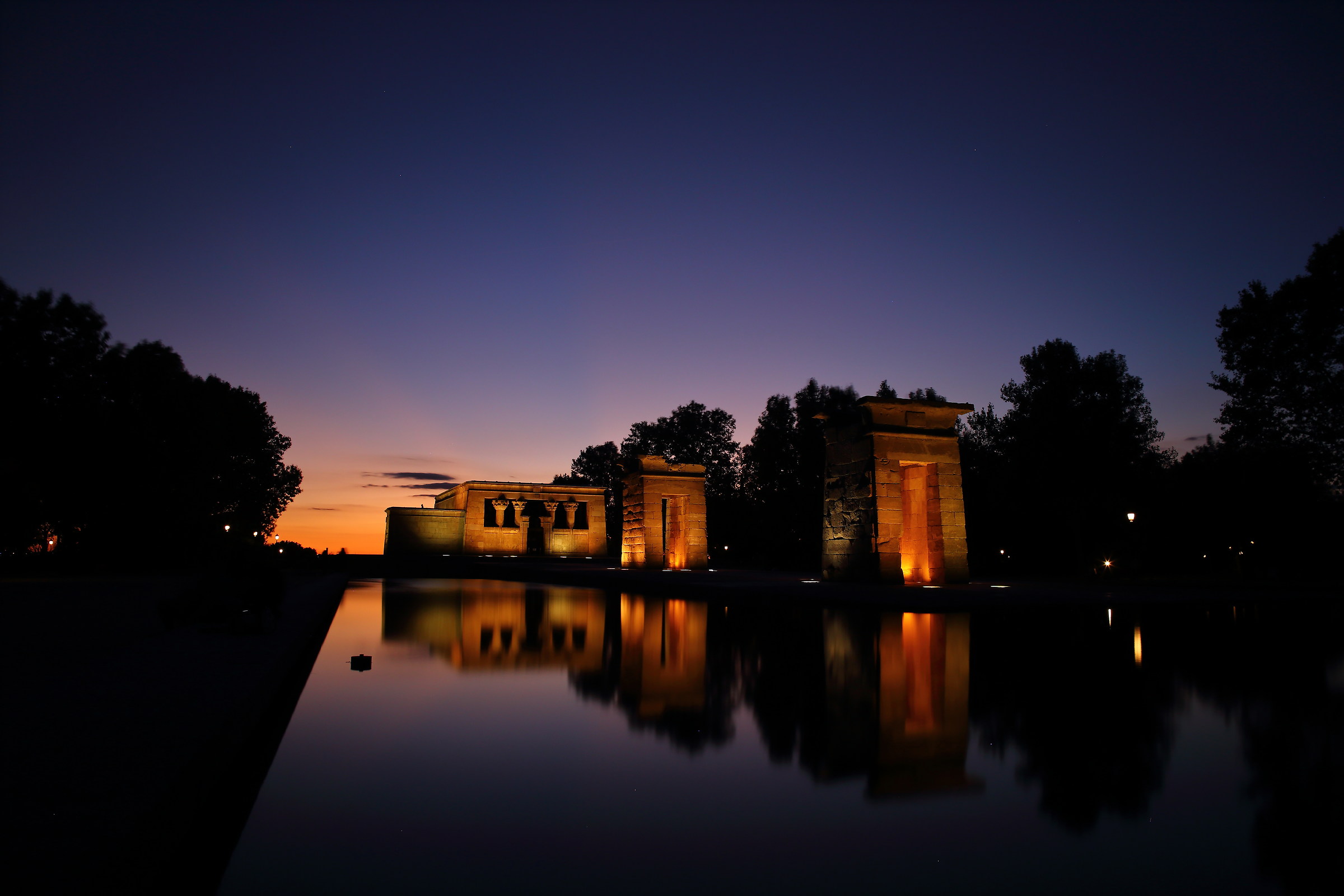 Tempio egizio di Debod, Madrid.