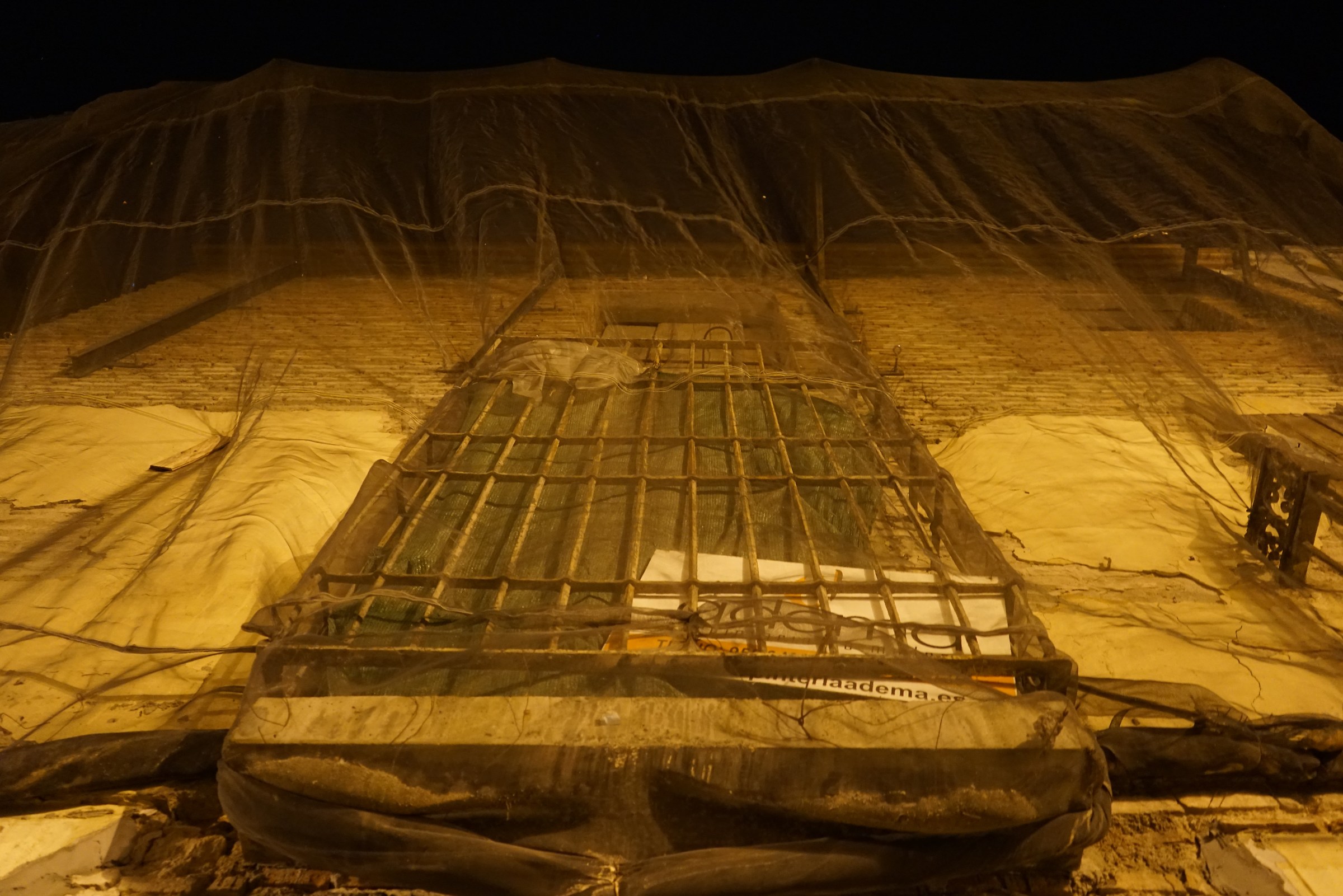 Scaffolding in Seville 2