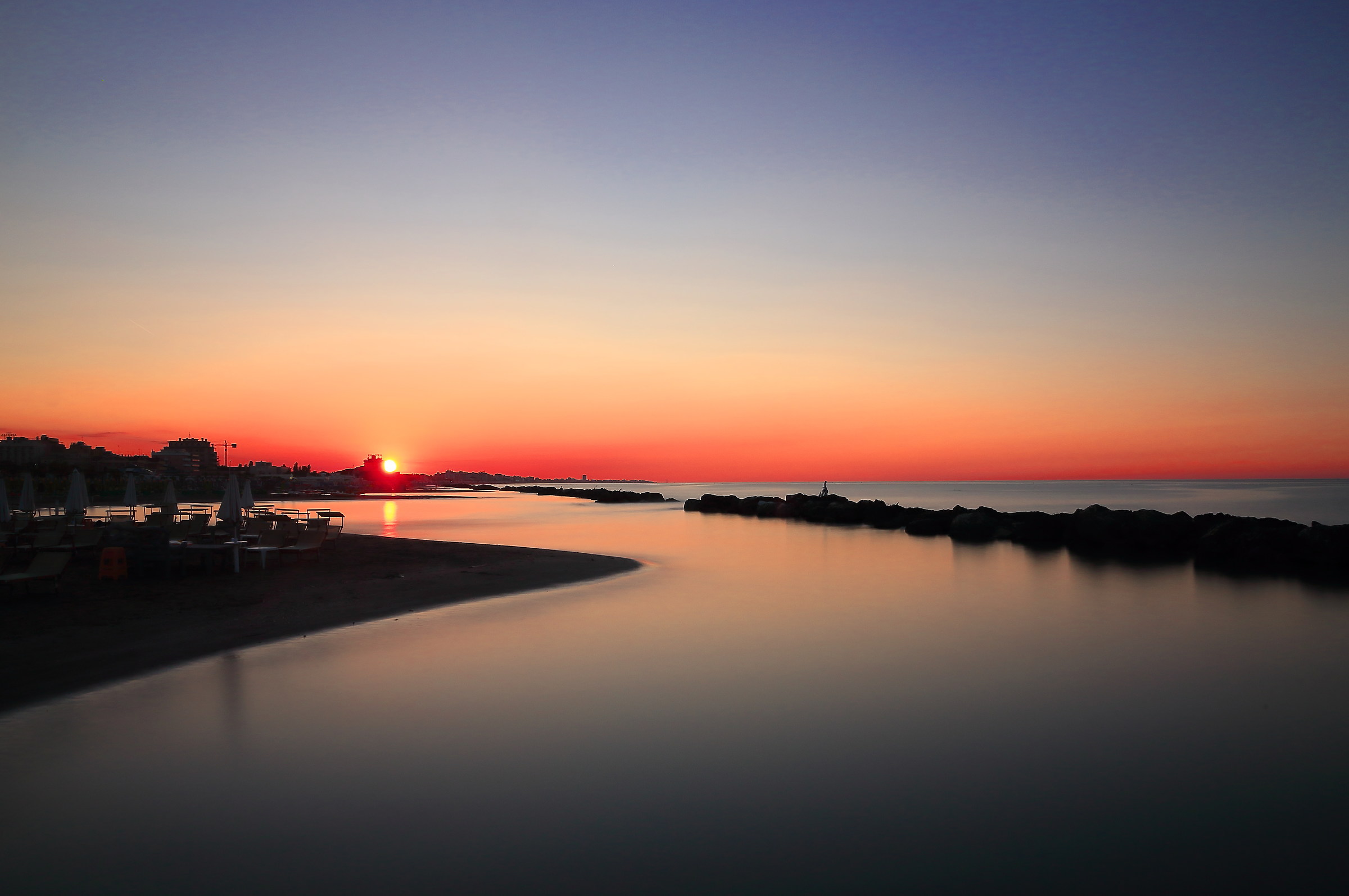 Sunset on the Riviera