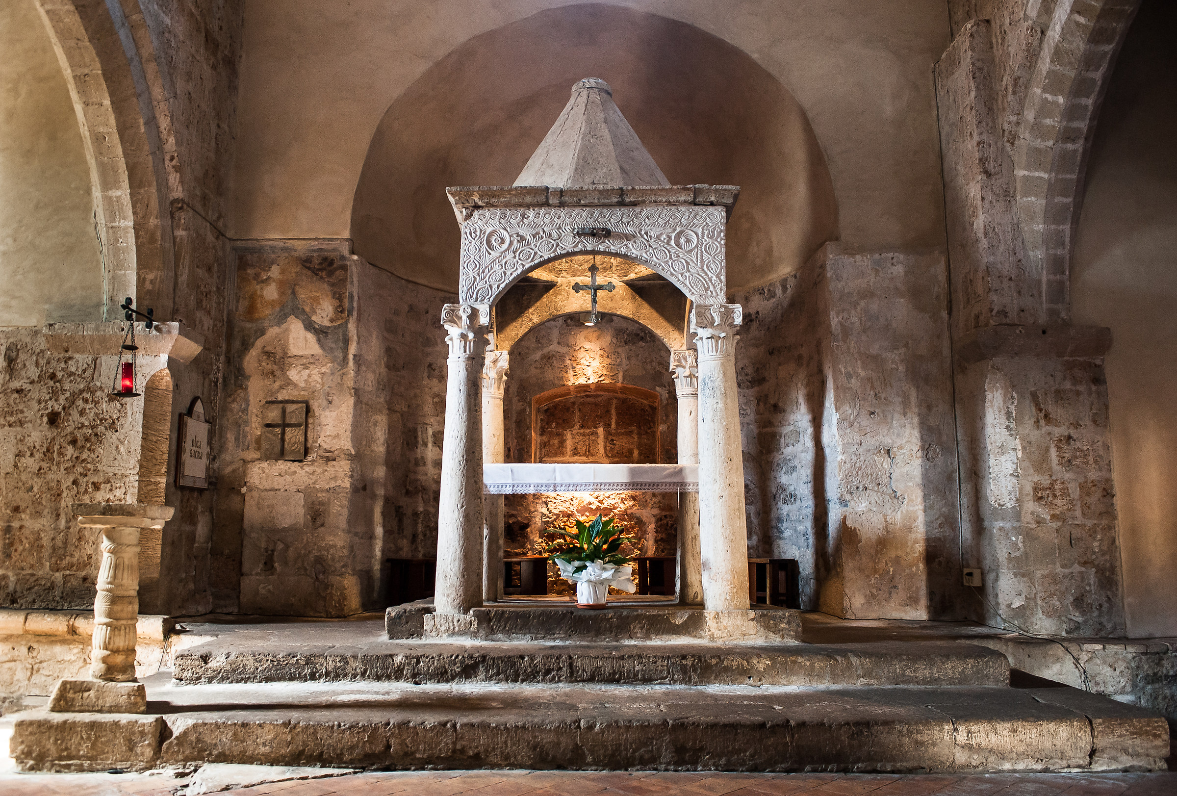 Sovana (Gr) -The ciborium of Santa Maria Maggiore