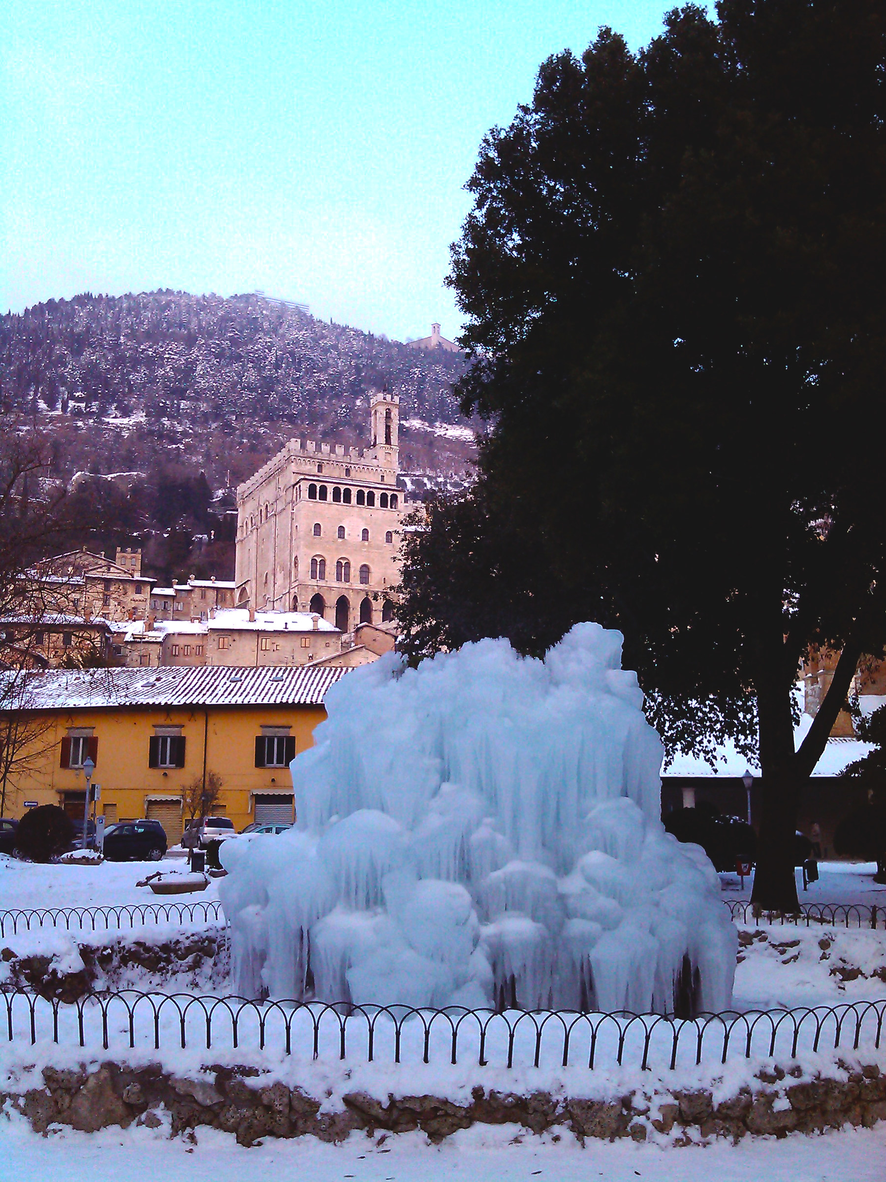 neve a Gubbio
