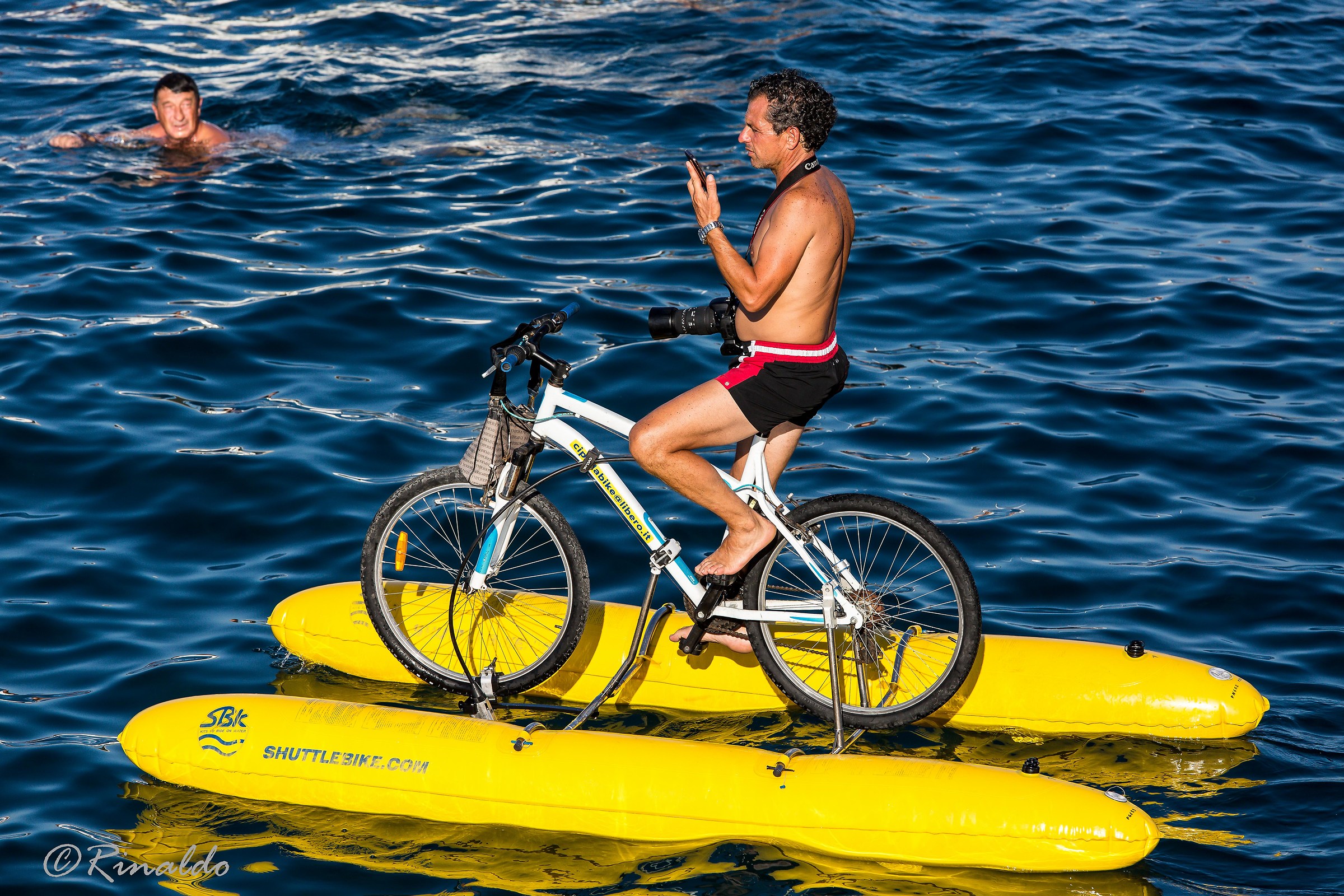 dear hello, cycling in Polignano.