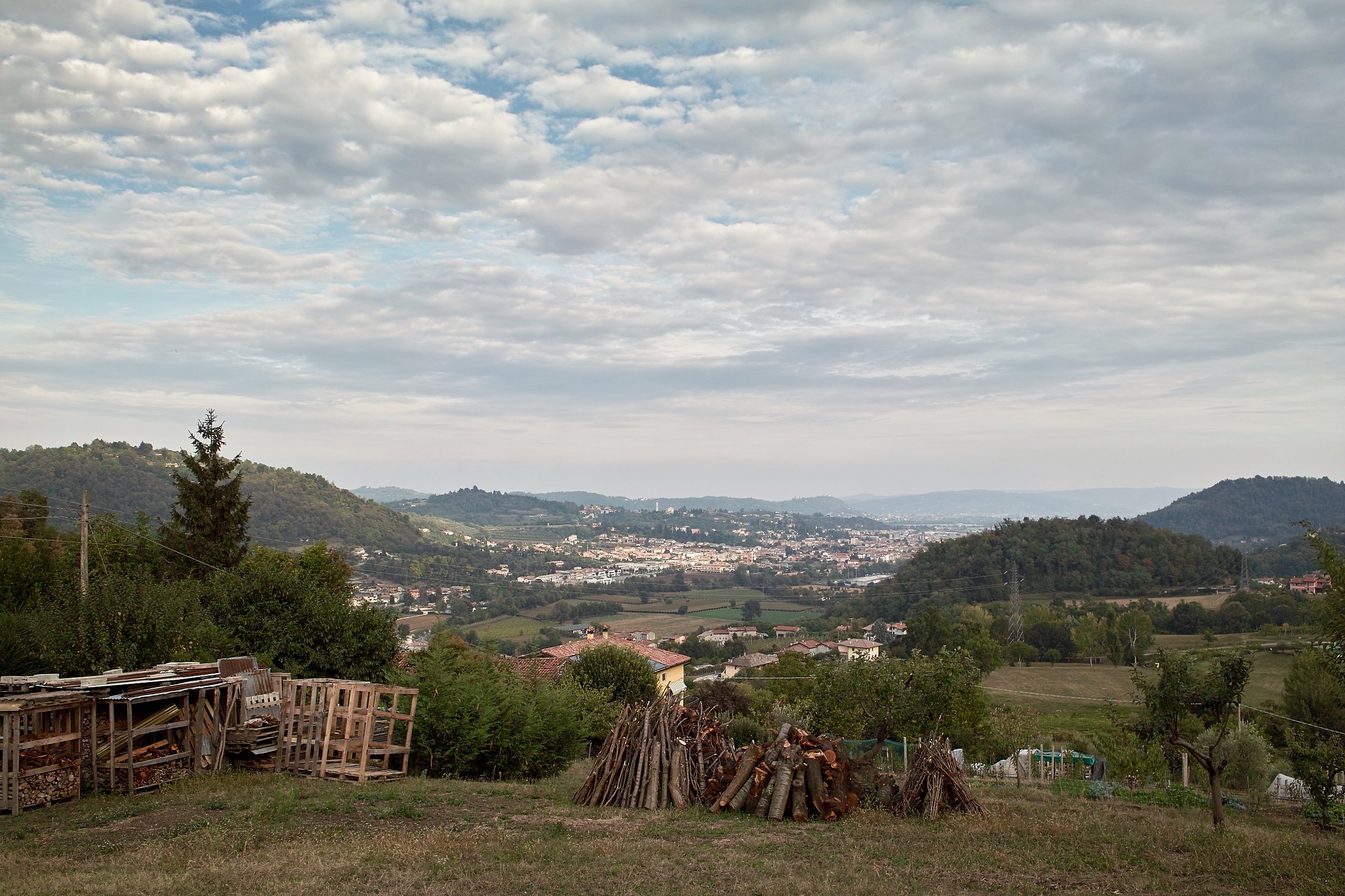View from the hills of Chiampo