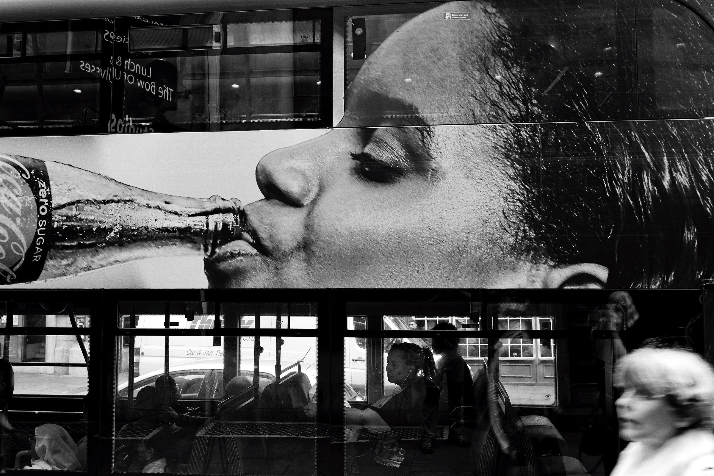 Self portrait in London