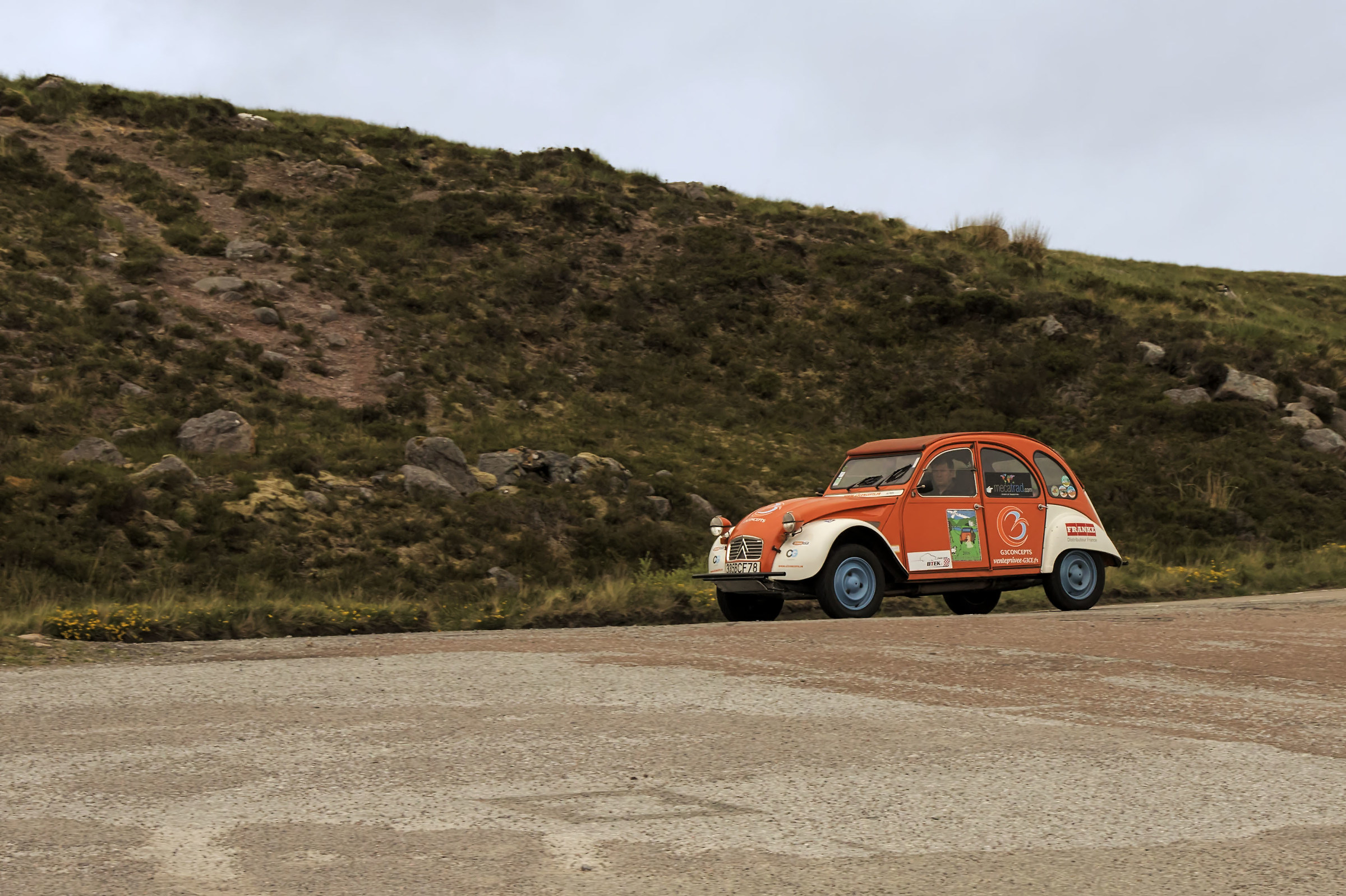 2Cv tour in Scotland