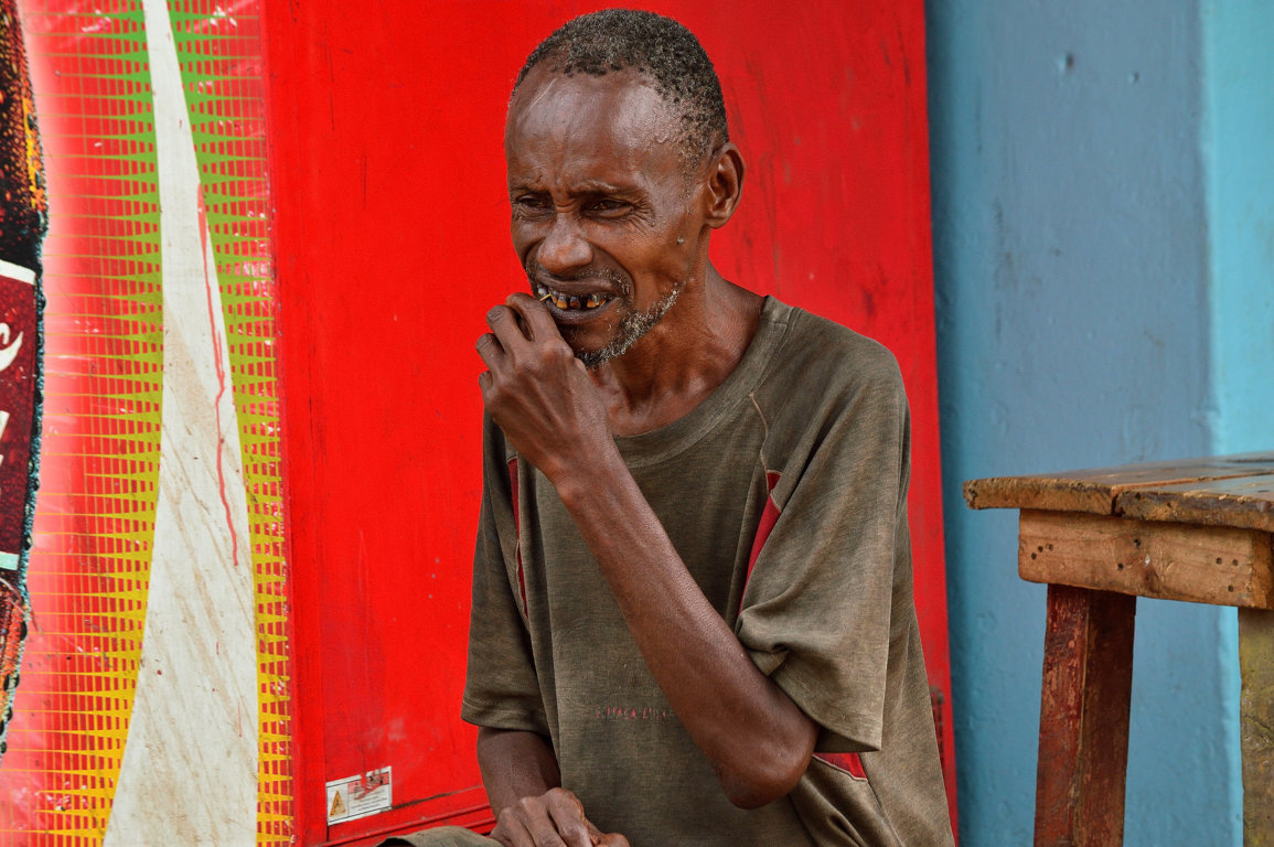 Something under his breath