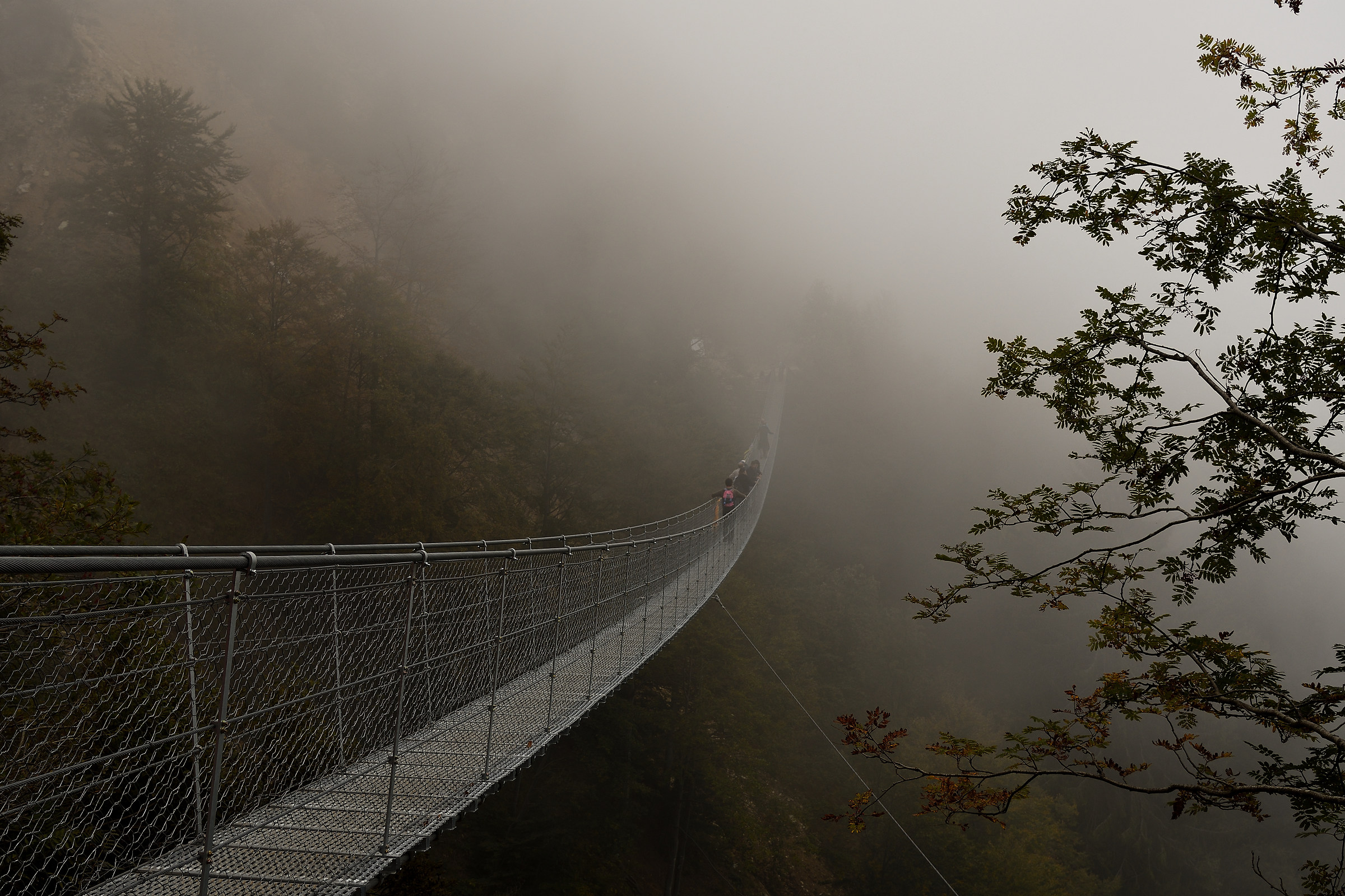 Tibetan bridge