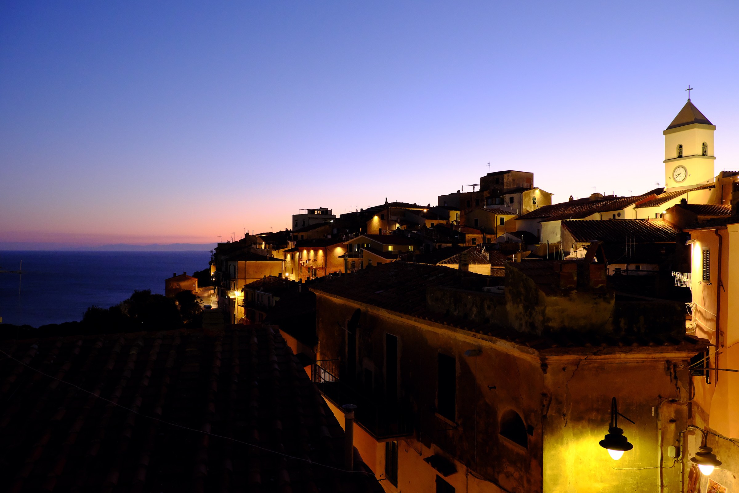 Capoliveri blue hour