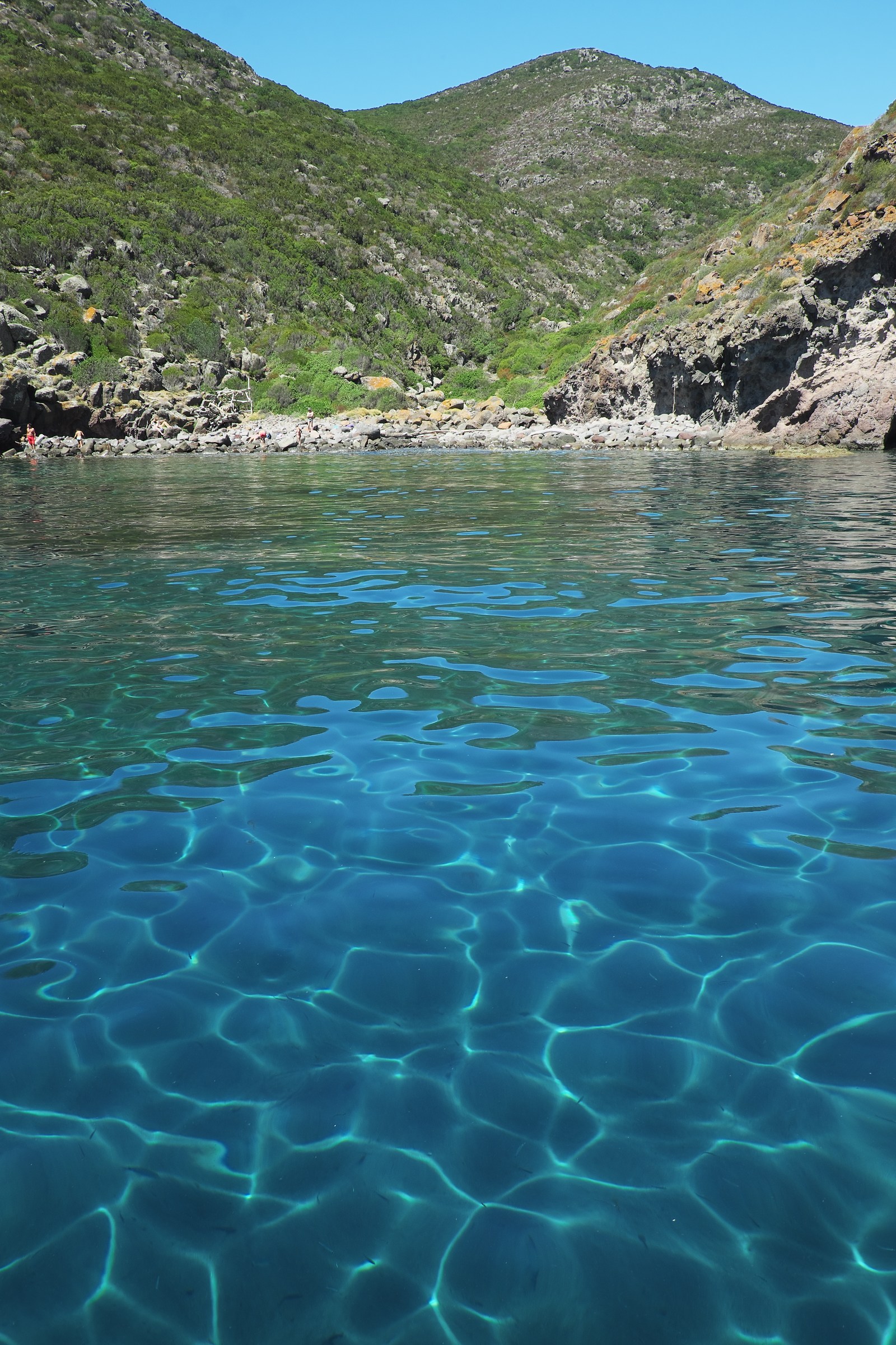 Splendid sea of ??Capraia