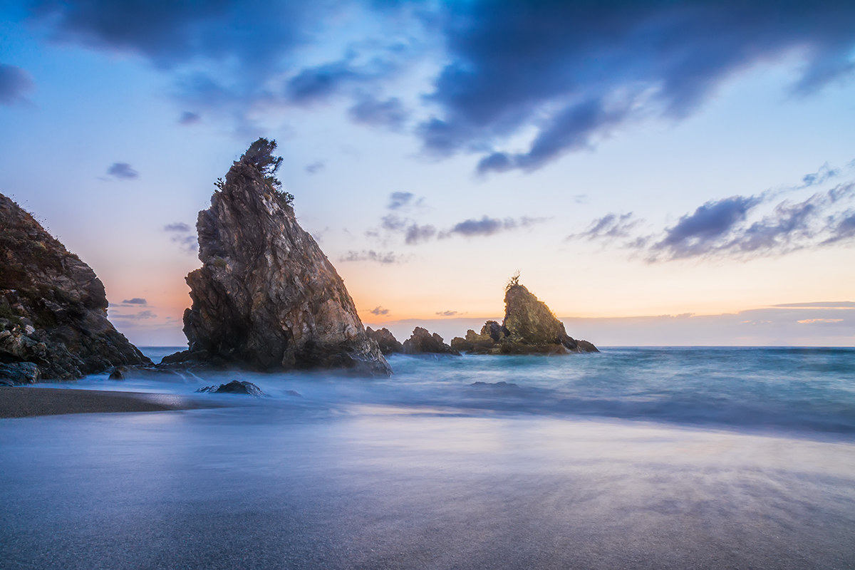 At the beginning of the night