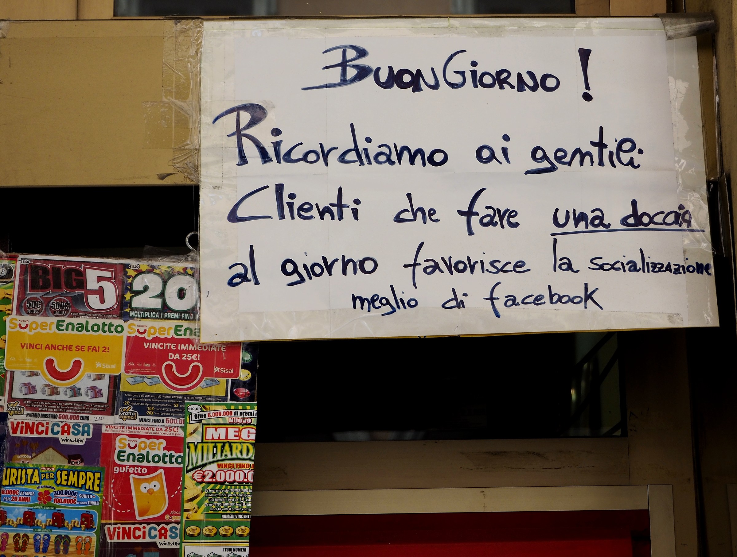 Avviso alla clientela...