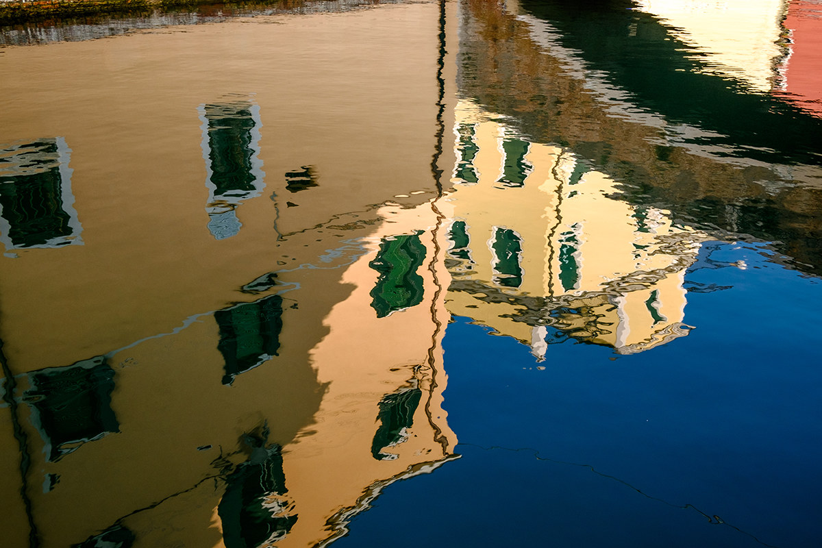 Chioggia reflected