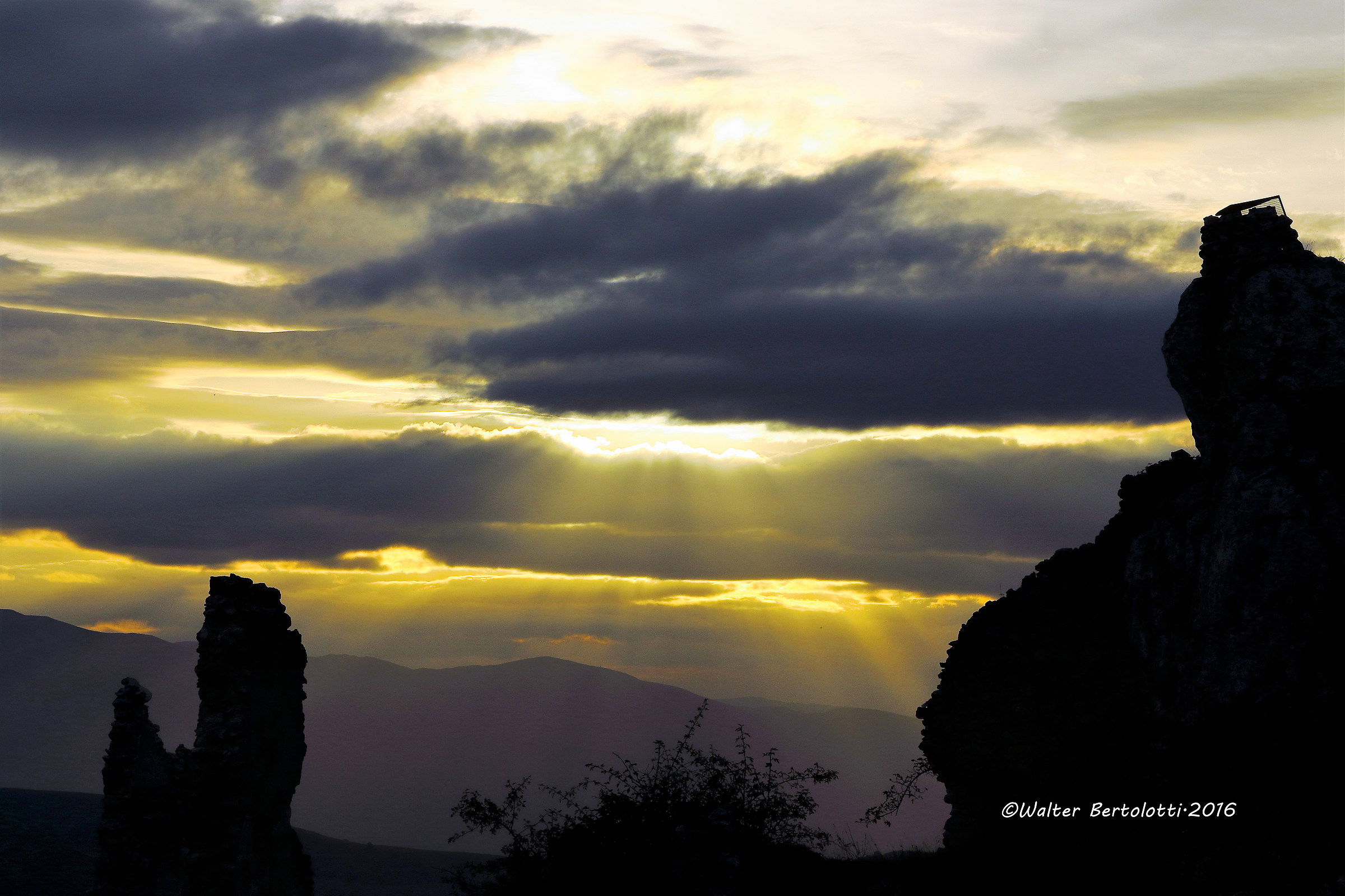 aspettando il tramonto