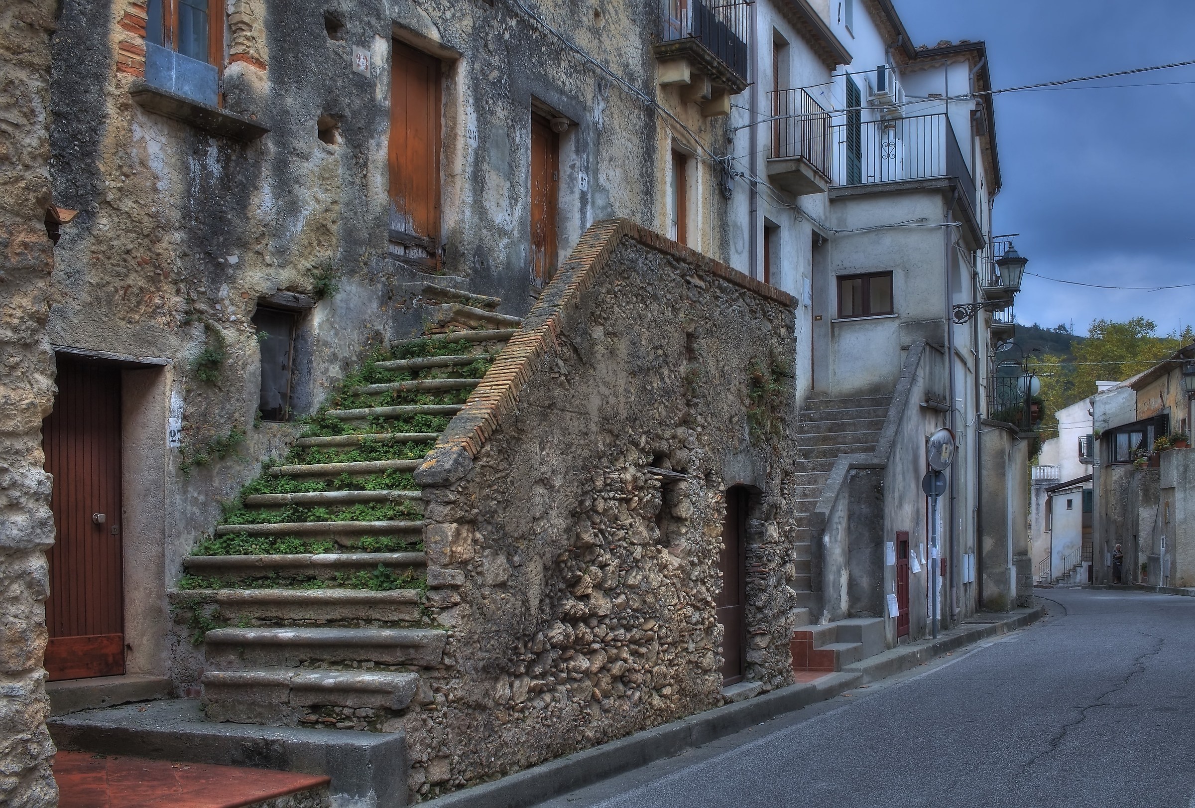 wandering through villages