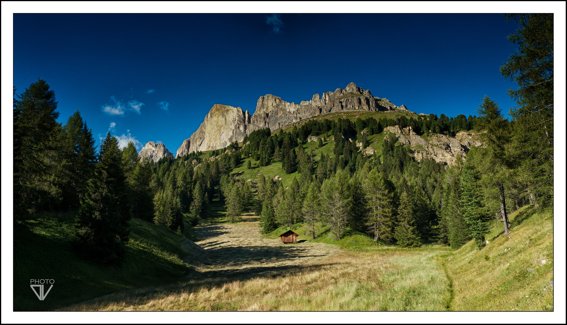 The Catinaccoi from Costalunga pass