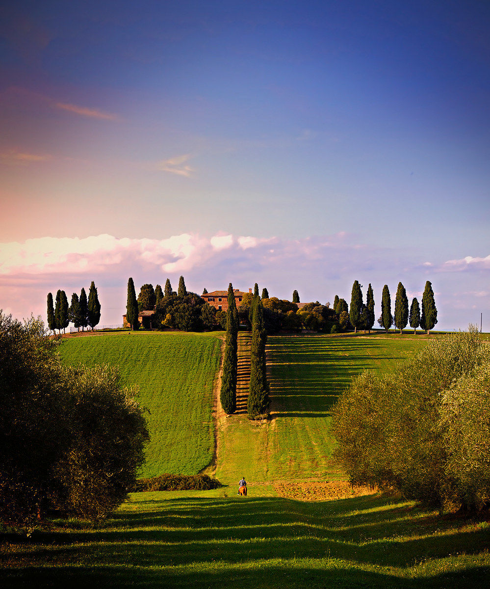 sul cavallo verso casa