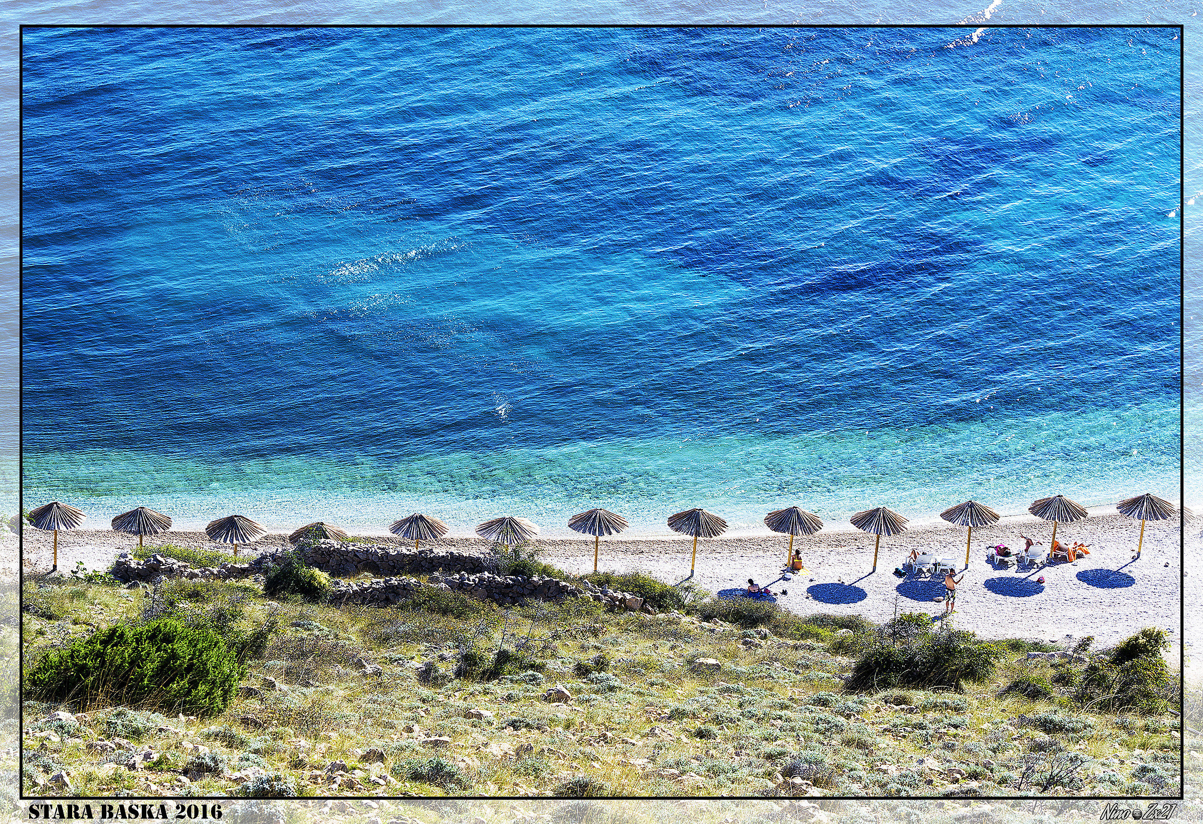 Spiaggia a Stara Baska