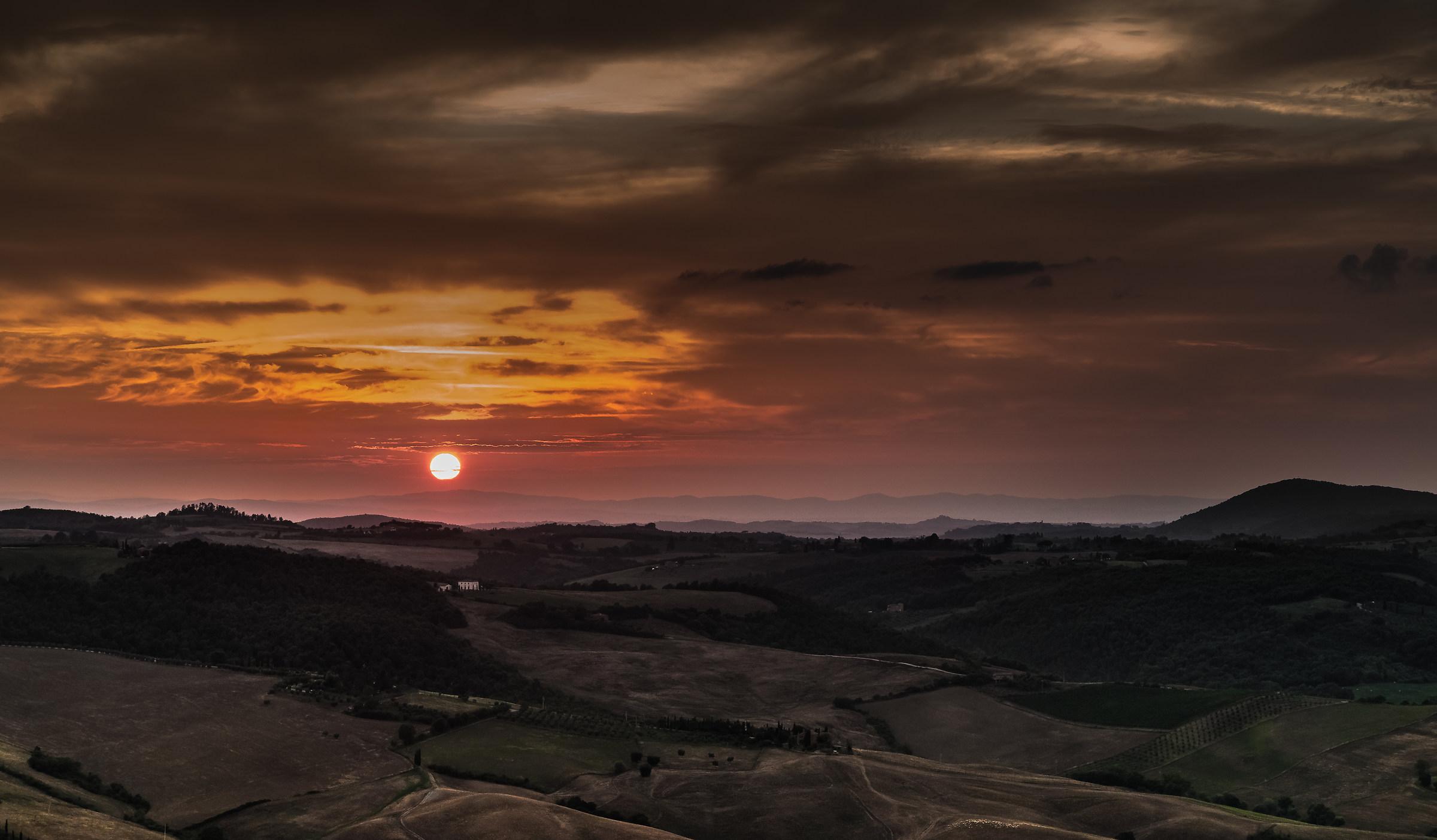Montepulciano - Sunset Val D'Orcia