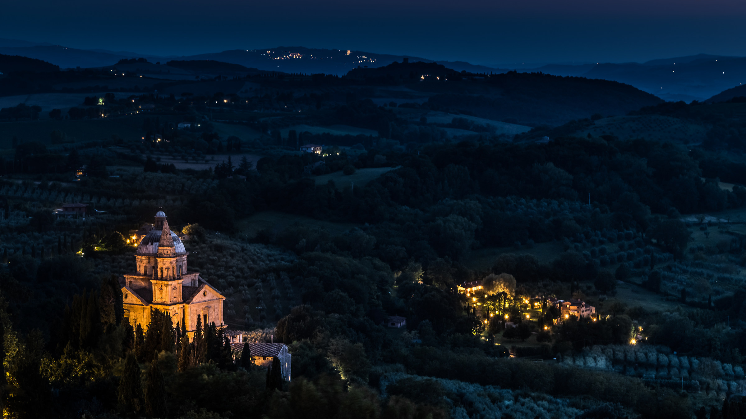 Montepulciano - Sunset Val D'Orcia