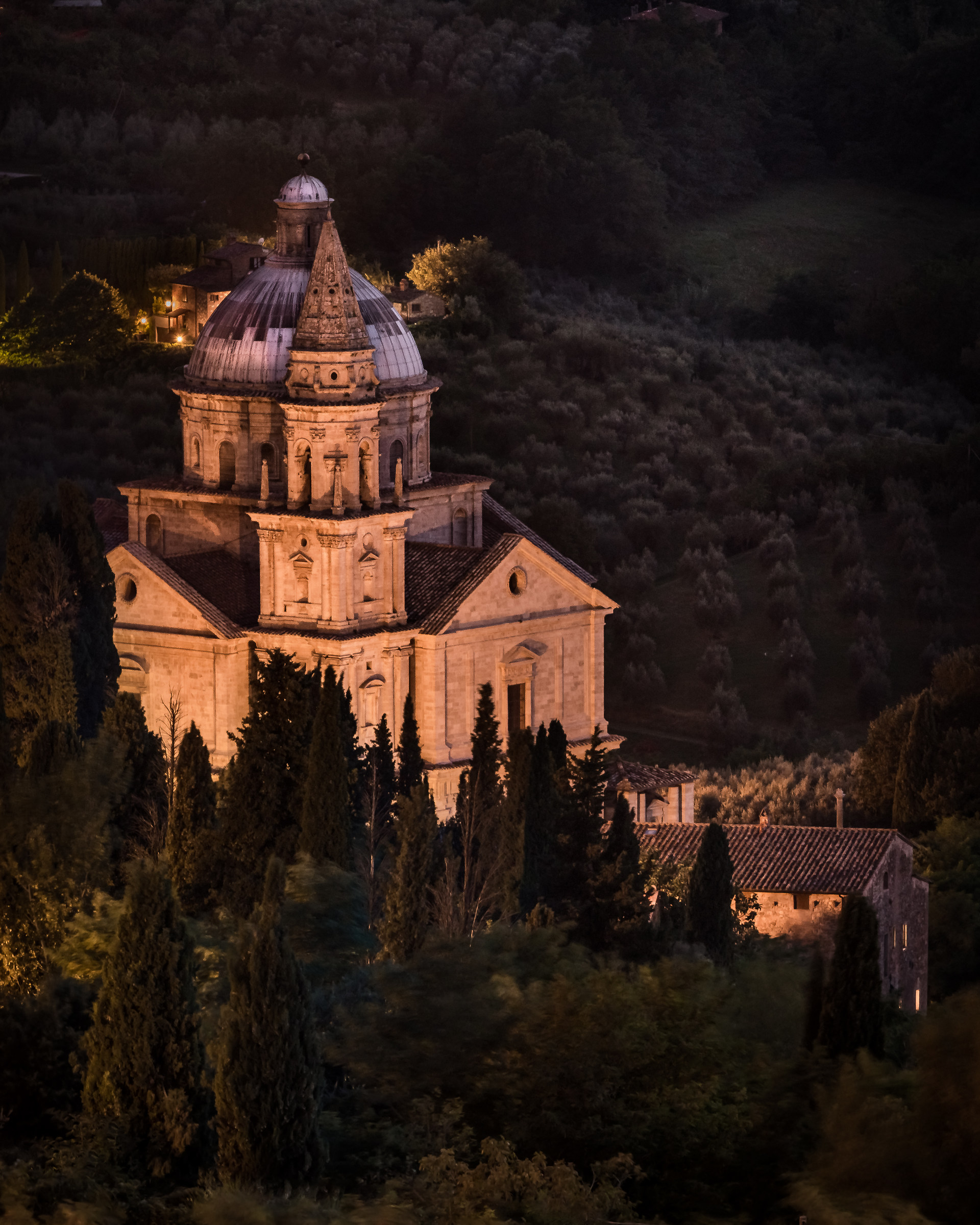 Montepulciano - Sunset Church of San Biagio
