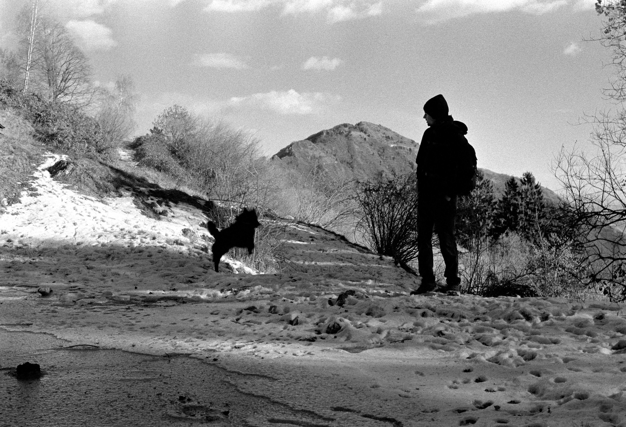 Giocando in montagna