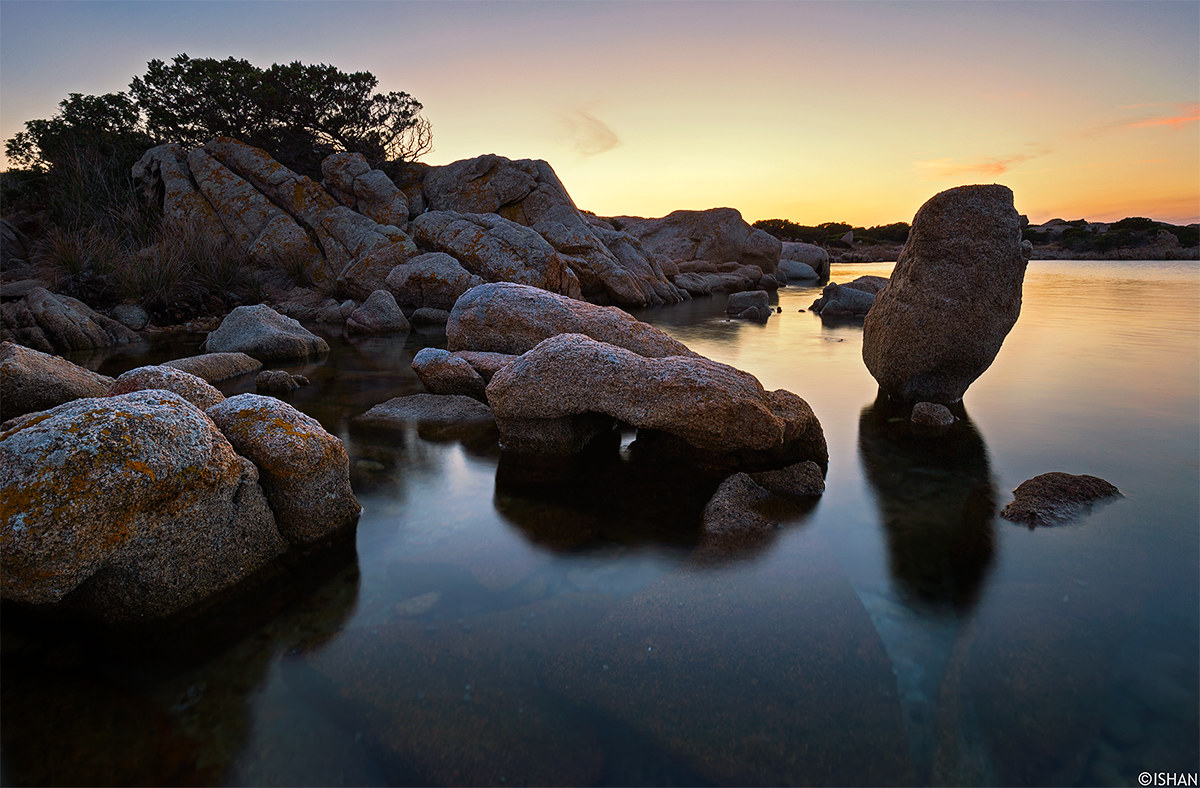 Sunset in La Maddalena