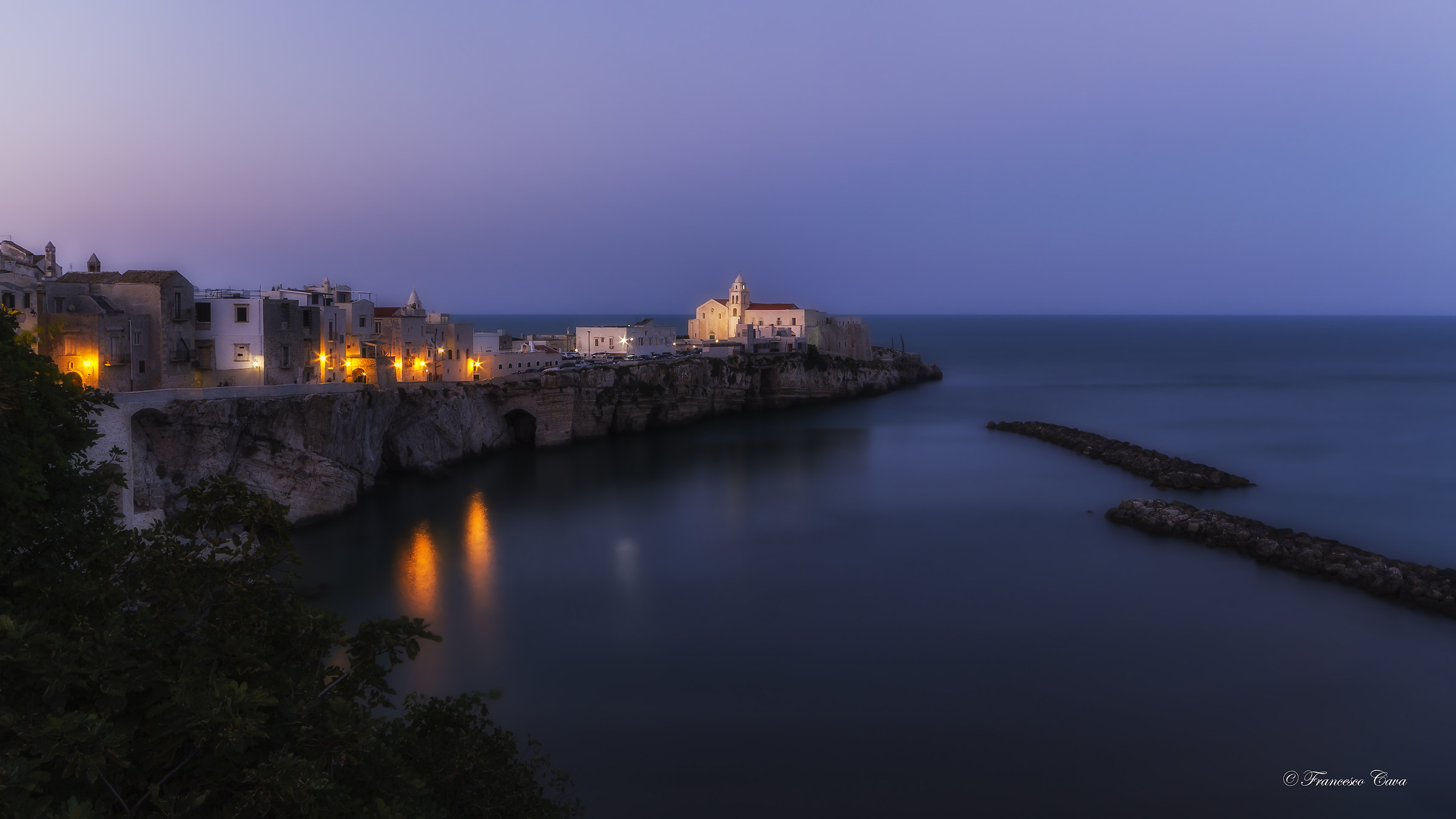Blue Hour ..... Vieste
