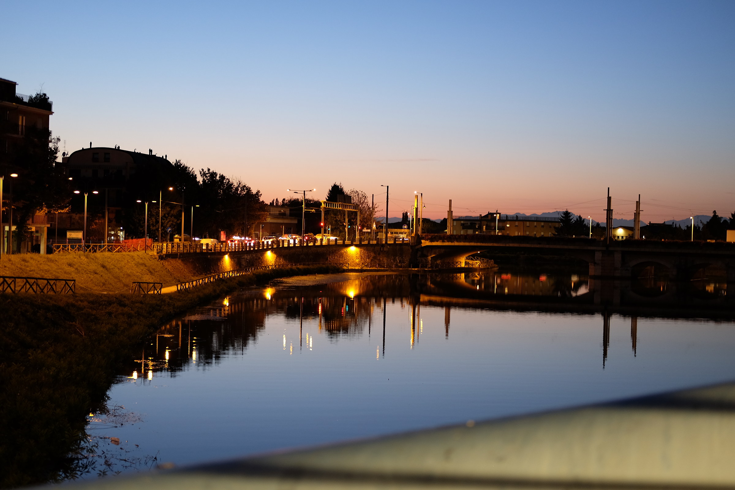 Bassanello from the background the hills Hills (which will b...
