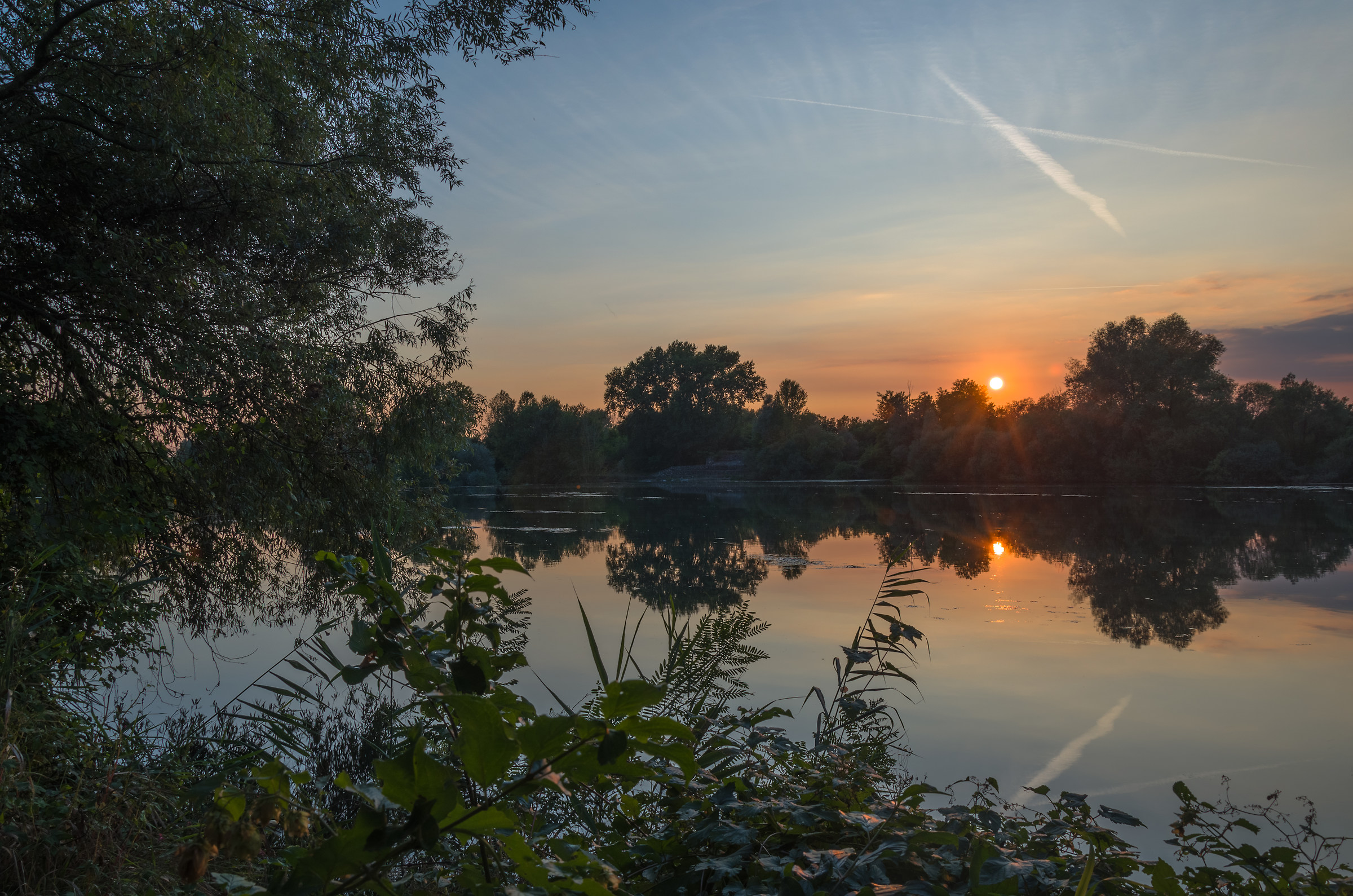Tramonto sul Fiume Brenta